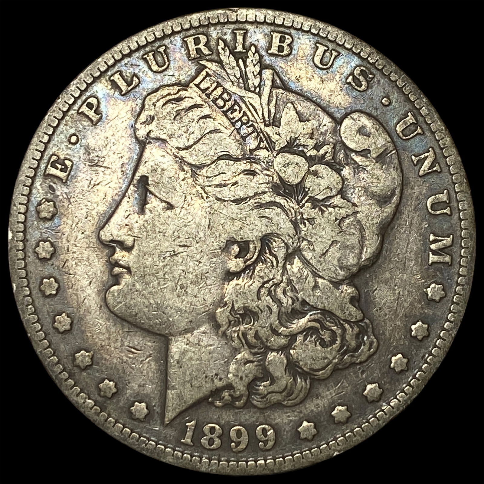 1899-S Silver Morgan Dollar LIGHTLY CIRCULATED: 1899-S Silver Morgan Dollar LIGHTLY CIRCULATED