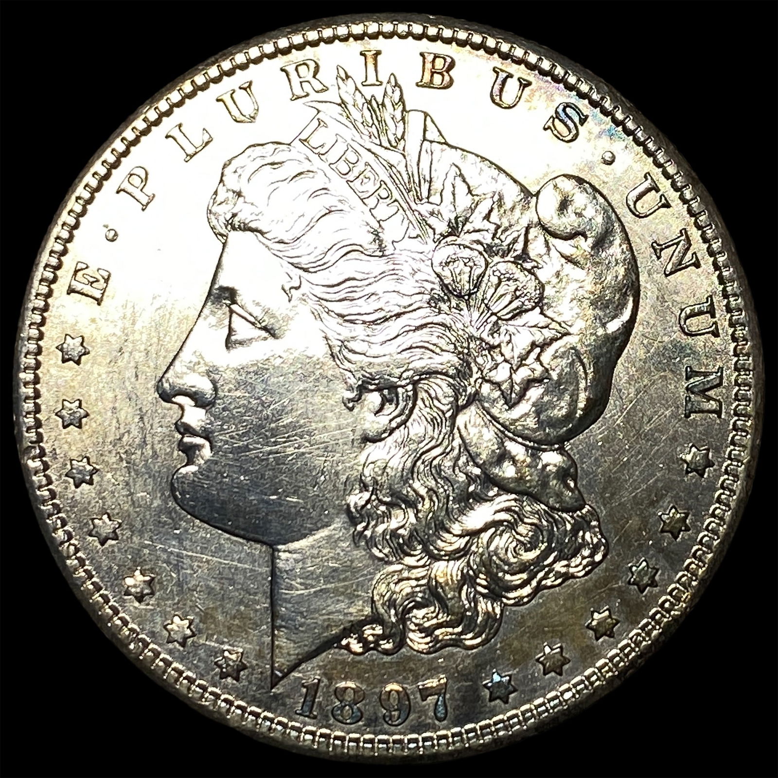 1897-S Morgan Silver Dollar CLOSELY UNCIRCULATED (1 of 2)