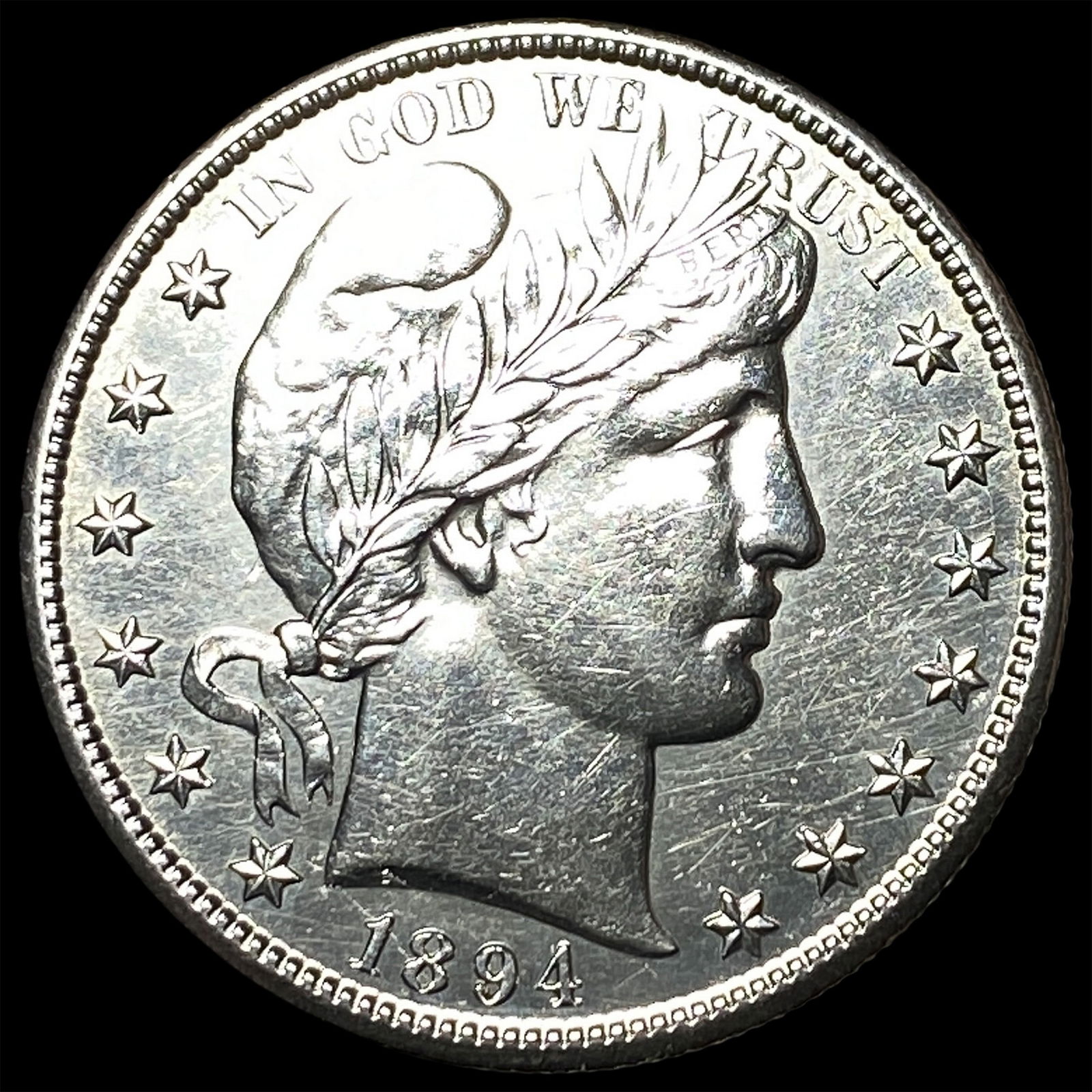 1894-S Silver Barber Half Dollar UNCIRCULATED (1 of 2)