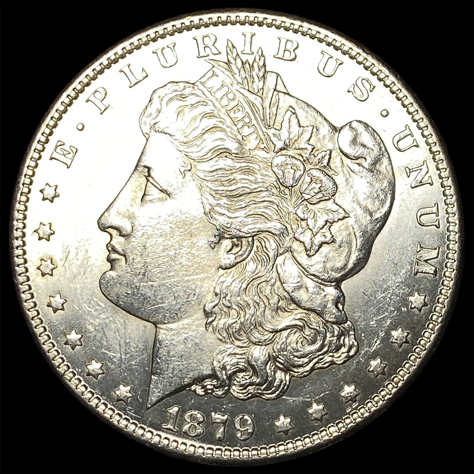 1879 Silver Morgan Dollar SUPERB GEM BU (1 of 2)