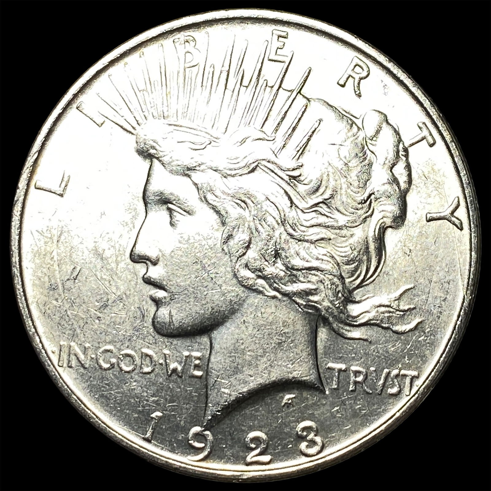 1923 Silver Peace Dollar UNCIRCULATED: 1923 Silver Peace Dollar UNCIRCULATED