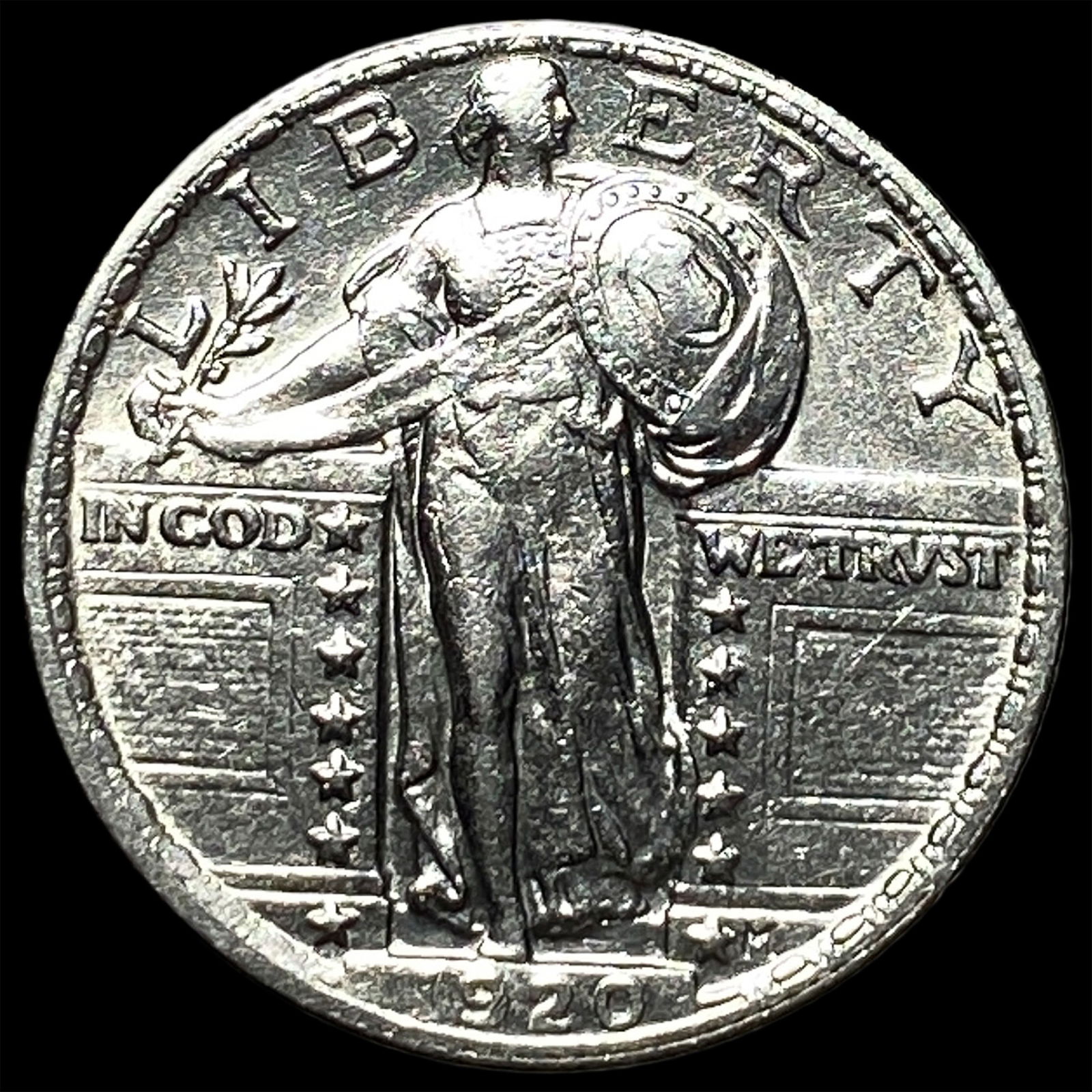 1920 Standing Liberty Quarter CLOSELY UNCIRCULATED (1 of 2)