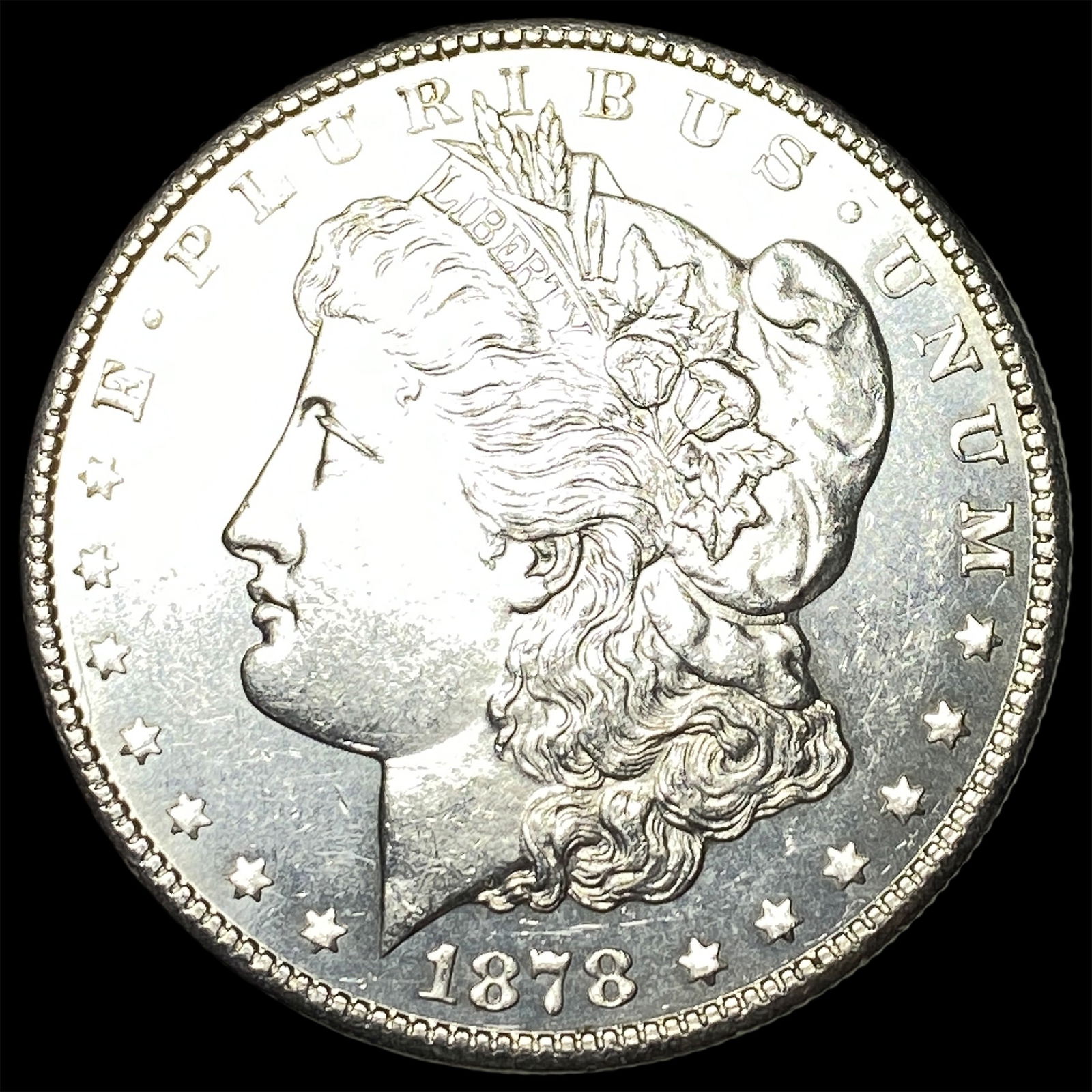 1878-S Silver Morgan Dollar UNCIRCULATED: 1878-S Silver Morgan Dollar UNCIRCULATED