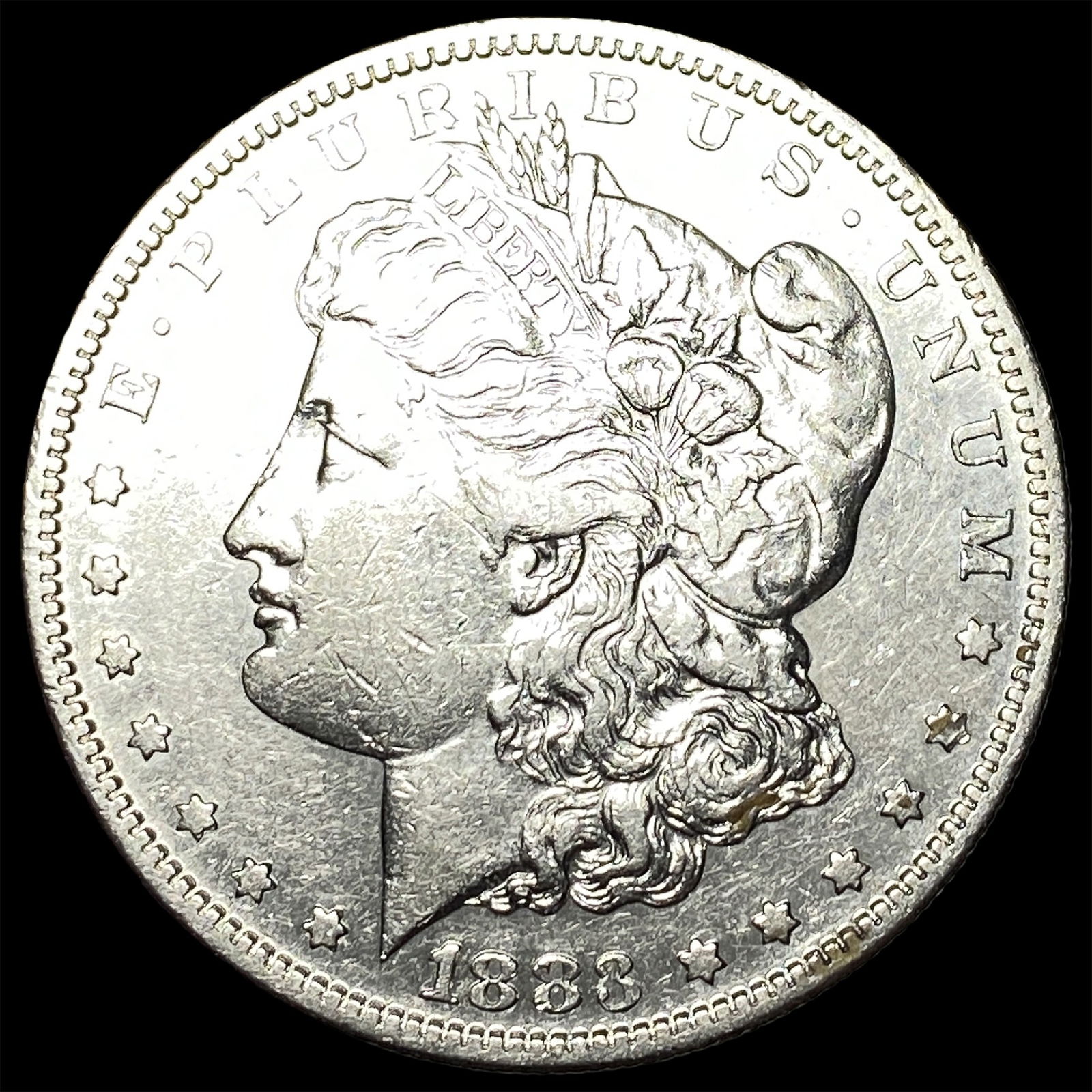 1883-S Silver Morgan Dollar CLOSELY UNCIRCULATED: 1883-S Silver Morgan Dollar CLOSELY UNCIRCULATED