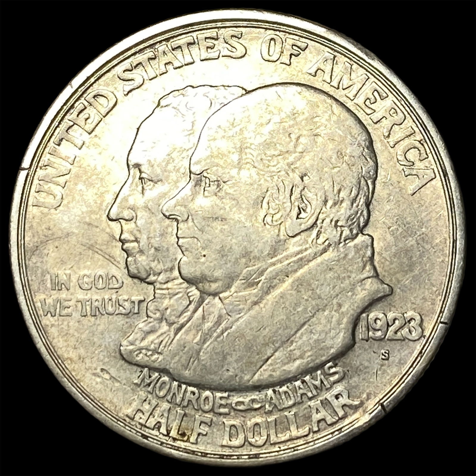 1923-S Silver Monroe Doctrine Half Dollar UNCIRCULATED (1 of 2)