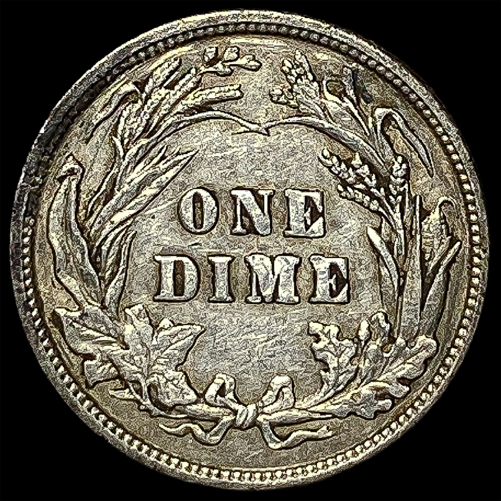 1900 Barber Dime CLOSELY UNCIRCULATED - 2