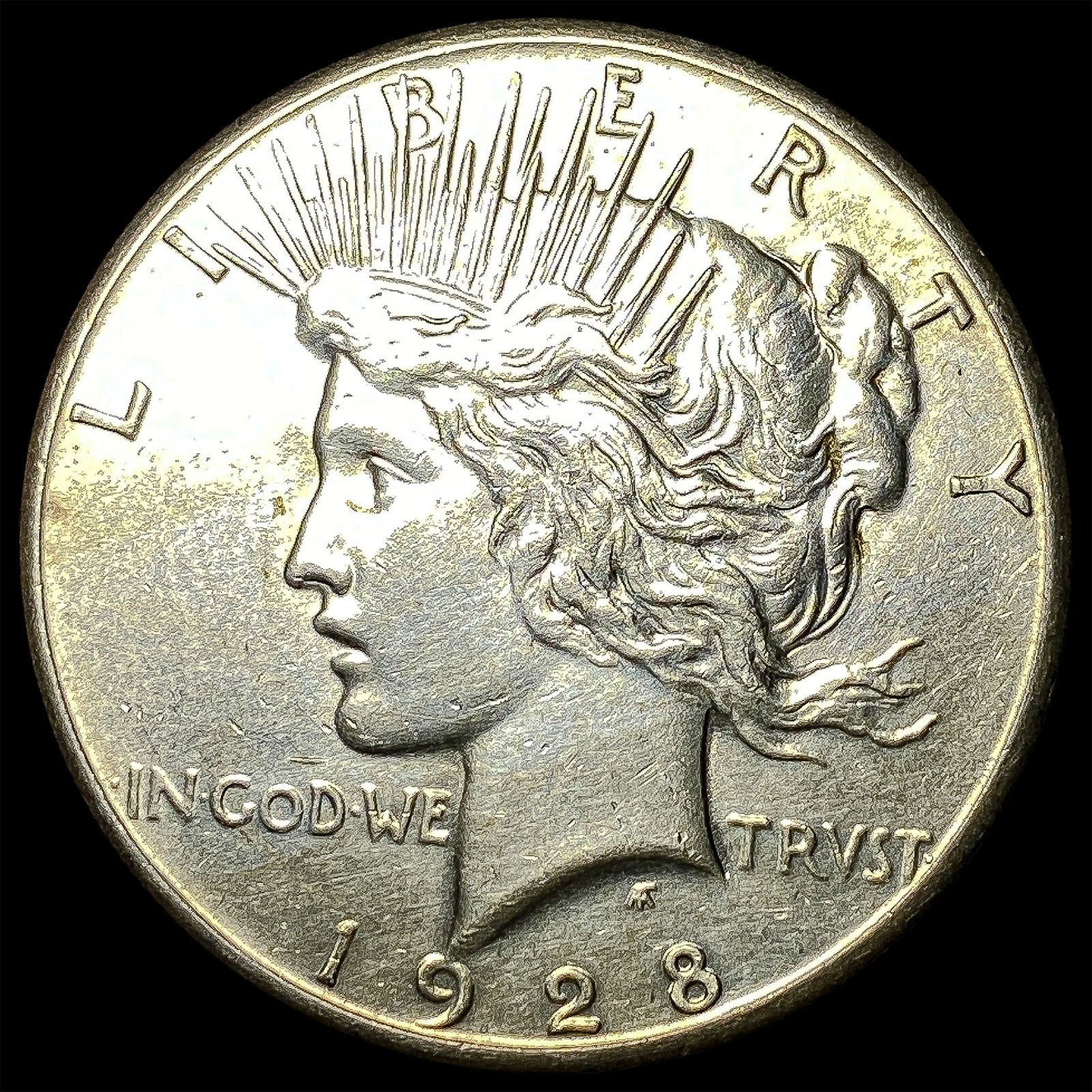 1928 Peace Silver Dollar UNCIRCULATED: 1928 Peace Silver Dollar UNCIRCULATED