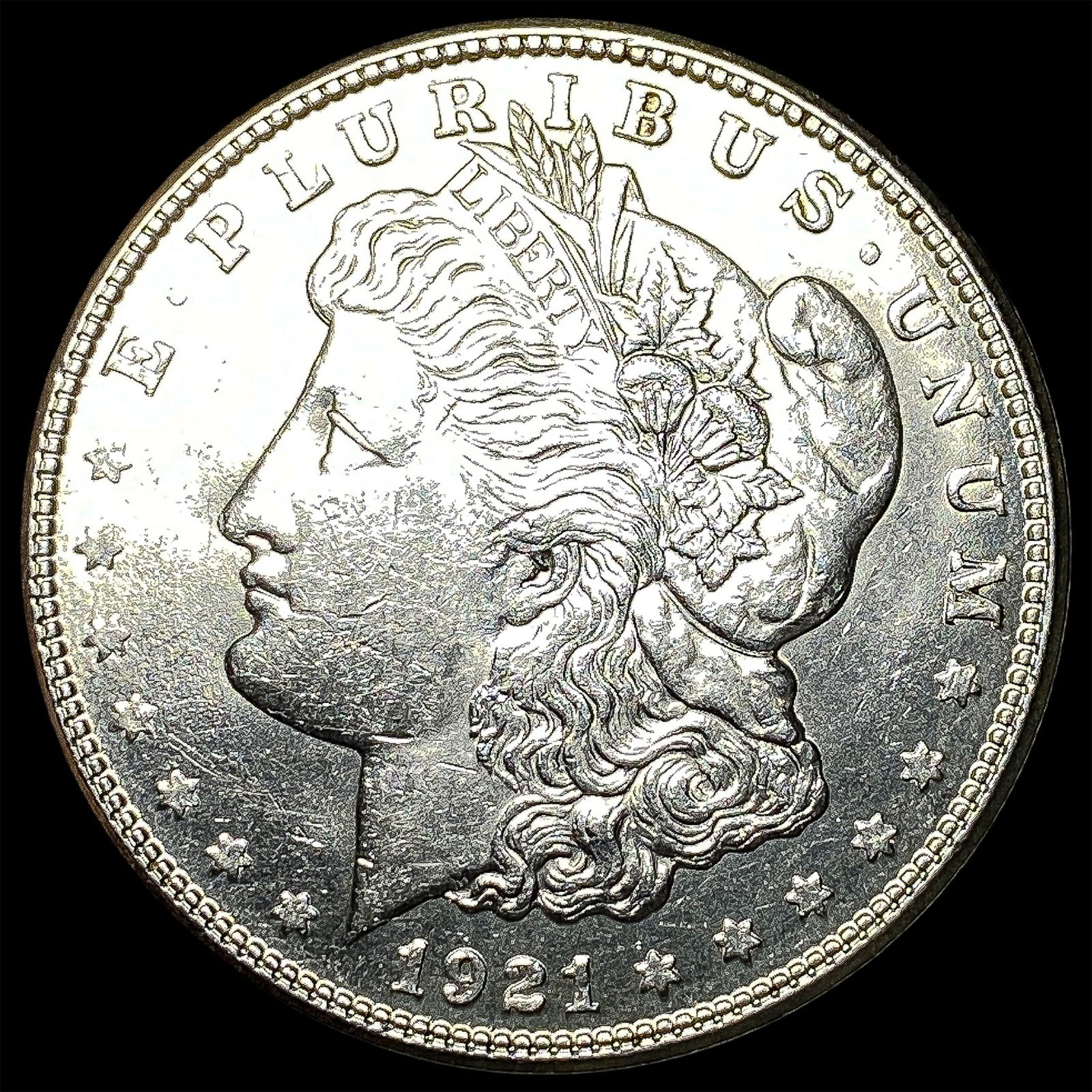 1921 Silver Morgan Dollar UNCIRCULATED: 1921 Silver Morgan Dollar UNCIRCULATED