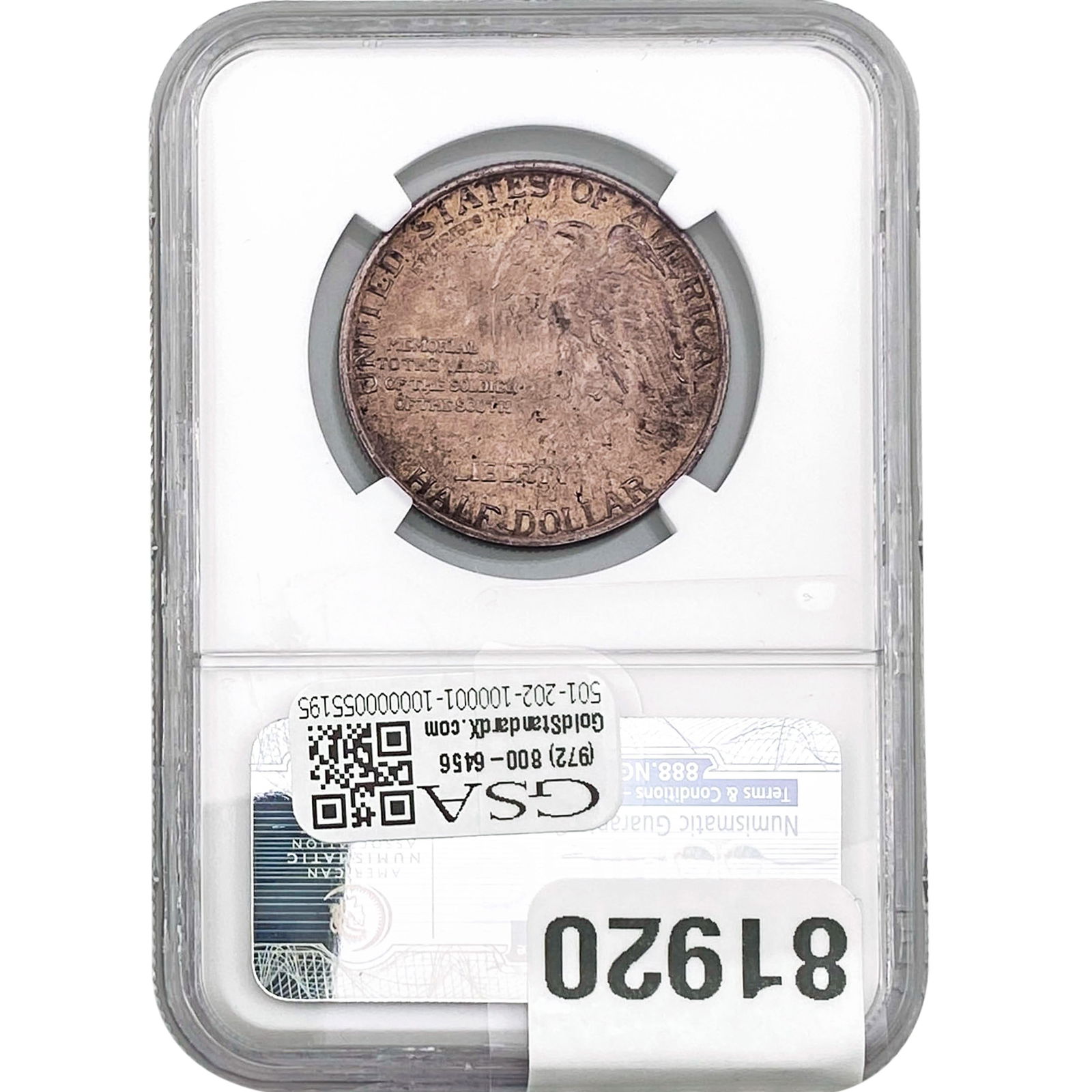 1925 Stone Mountain Half Dollar NGC MS63 - 2