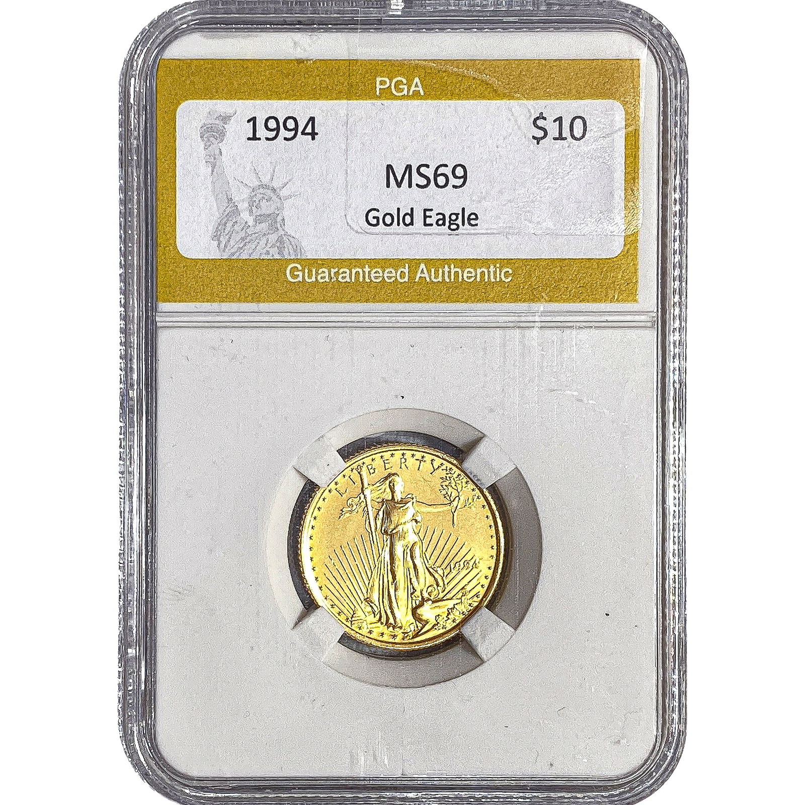 1994 1/4oz $10 Gold Eagle PGA MS69 (1 of 2)