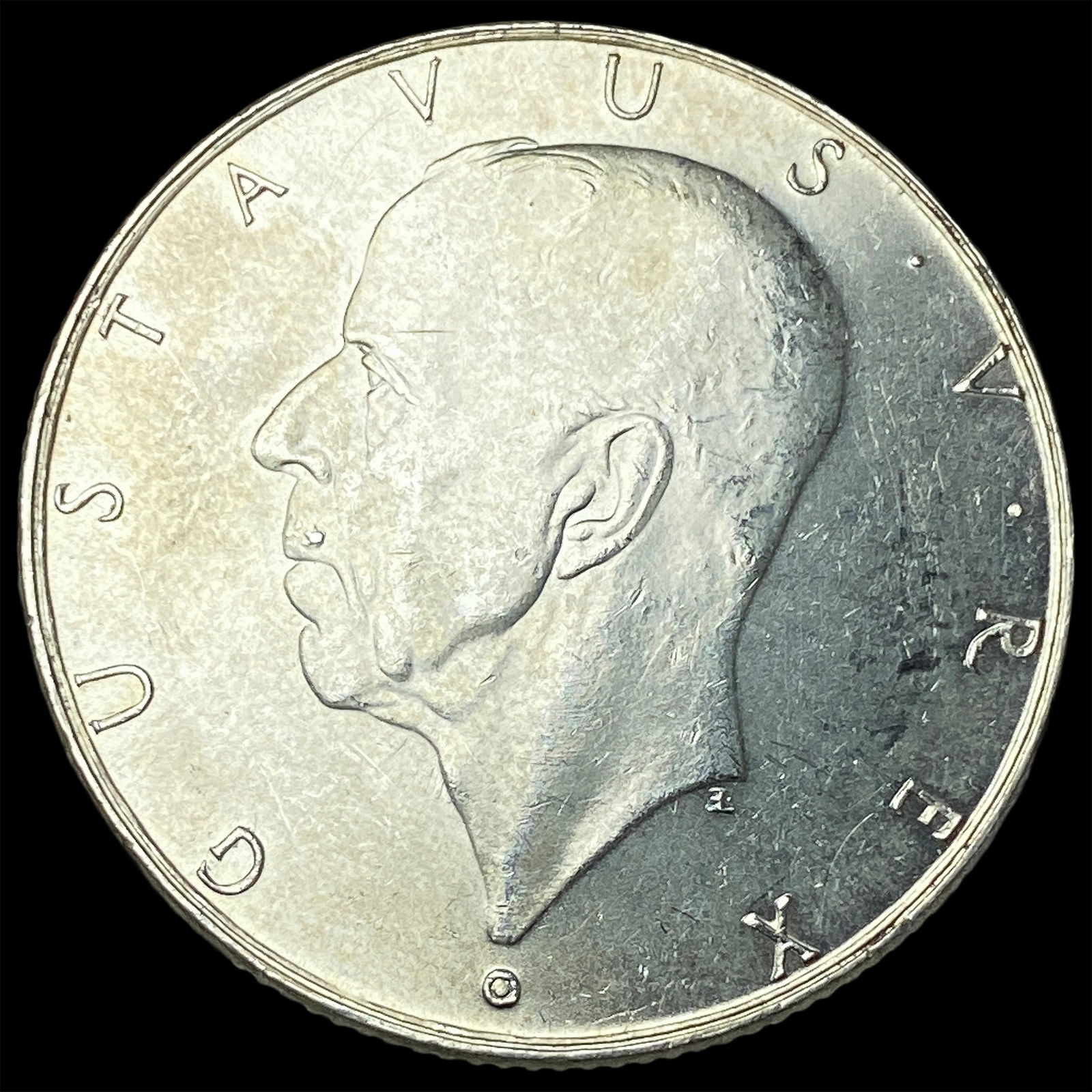 1938 Sweden Silver 2 Kroner UNCIRCULATED: 1938 Sweden Silver 2 Kroner UNCIRCULATED