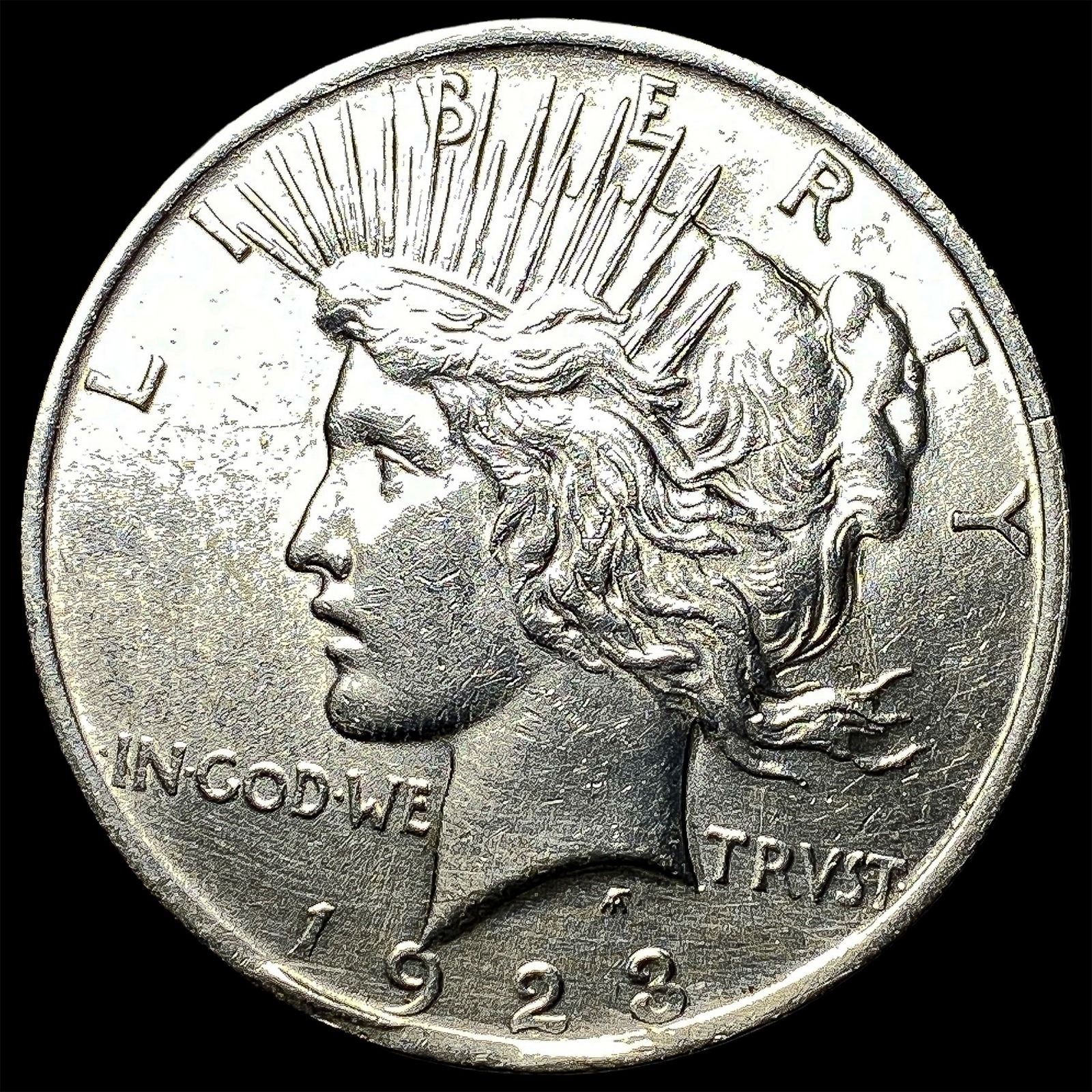 1923 Silver Peace Dollar UNCIRCULATED: 1923 Silver Peace Dollar UNCIRCULATED