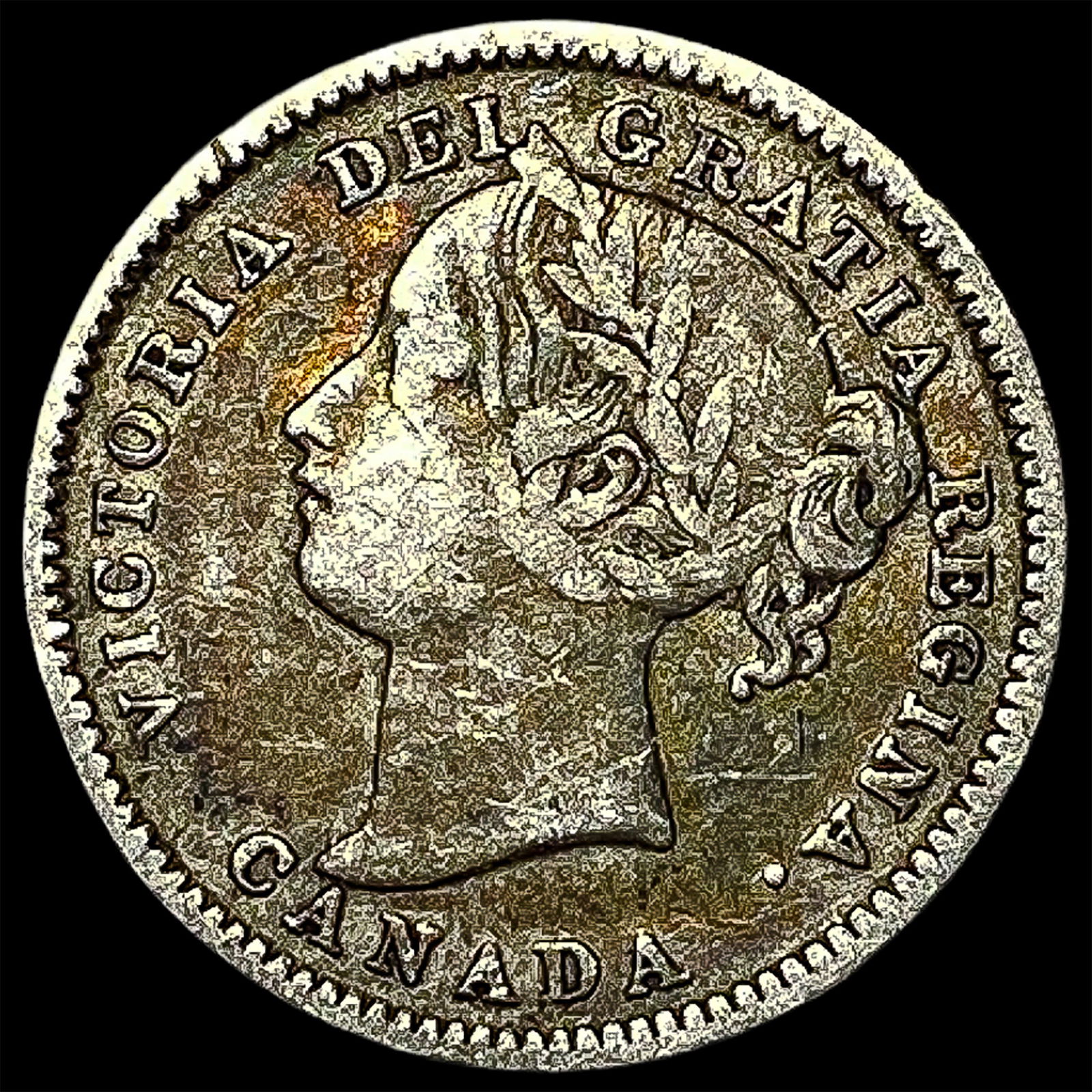 1901 Canada Silver 10 Cents ABOUT UNCIRCULATED (1 of 2)