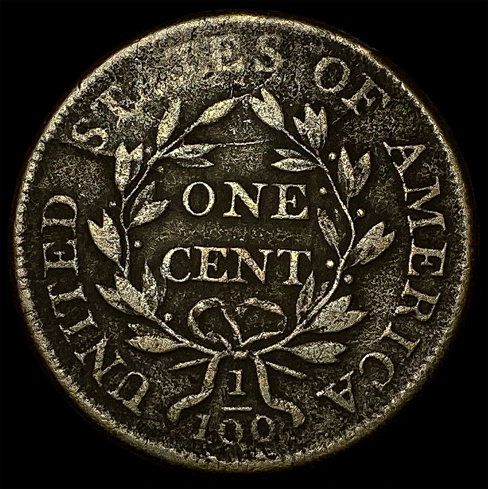 1803 Draped Bust Large Cent LIGHTLY CIRCULATED - 2