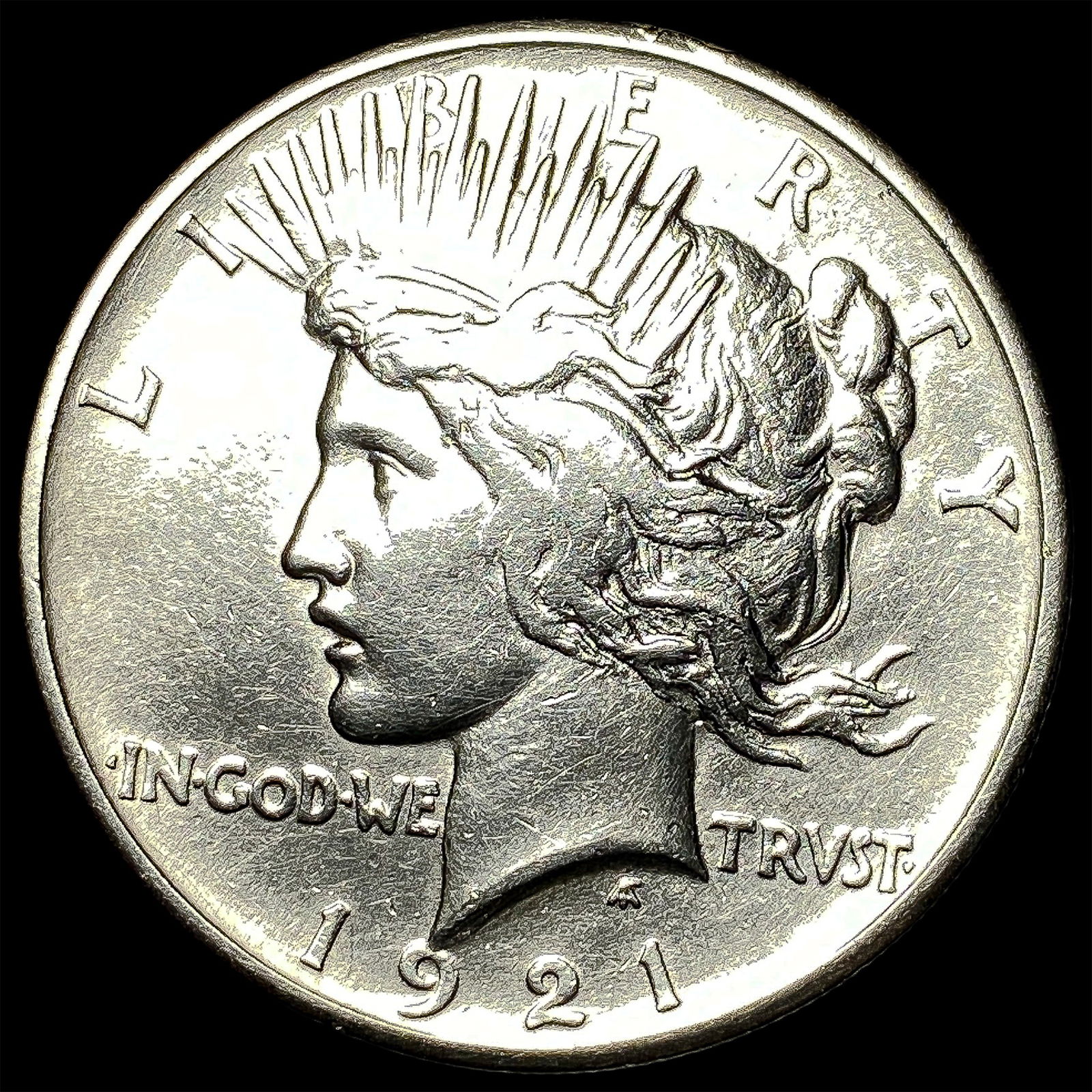 1921 Silver Peace Dollar UNCIRCULATED: 1921 Silver Peace Dollar UNCIRCULATED