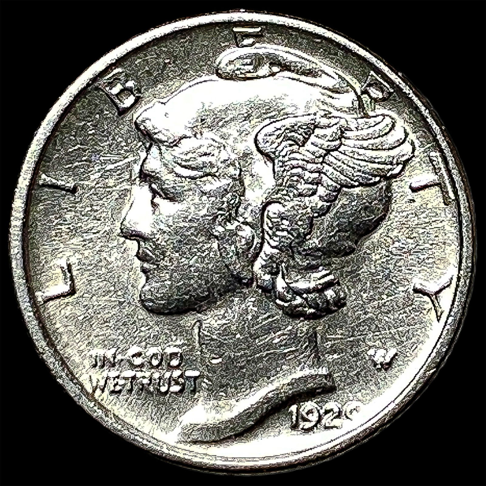 1926-S Silver Mercury Dime UNCIRCULATED: 1926-S Silver Mercury Dime UNCIRCULATED