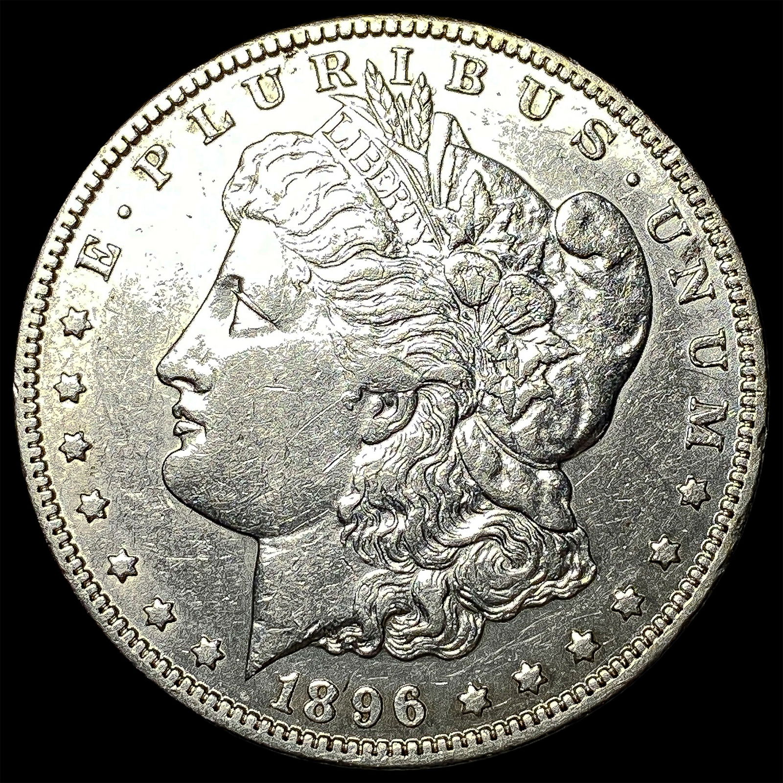 1896-O Silver Morgan Dollar CLOSELY UNCIRCULATED: 1896-O Silver Morgan Dollar CLOSELY UNCIRCULATED