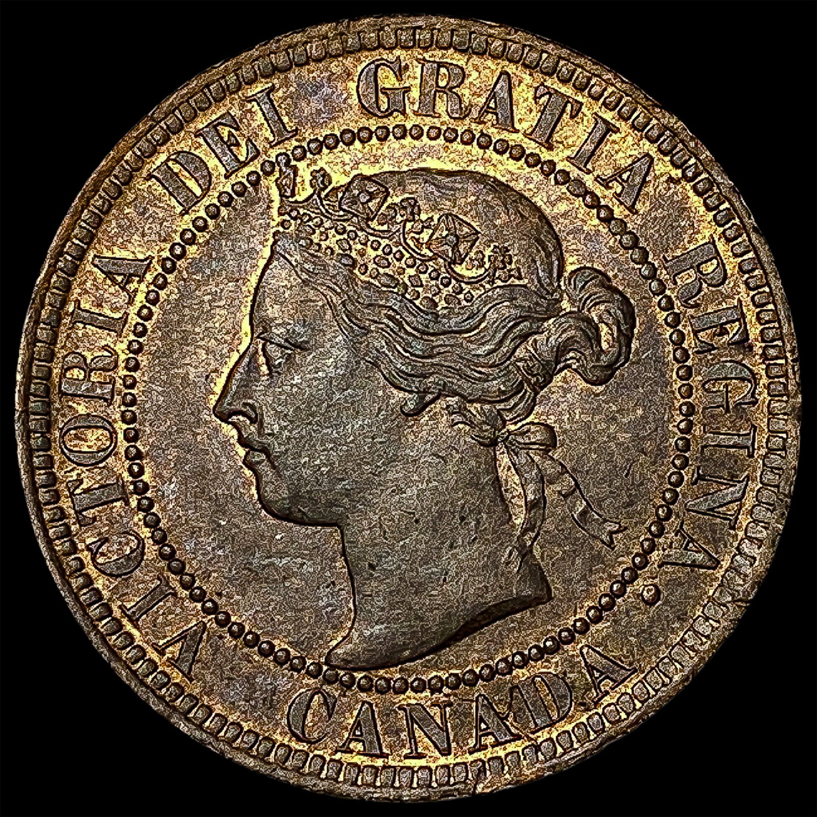 1901 Canada Bronze 1 Cent UNCIRCULATED: 1901 Canada Bronze 1 Cent UNCIRCULATED