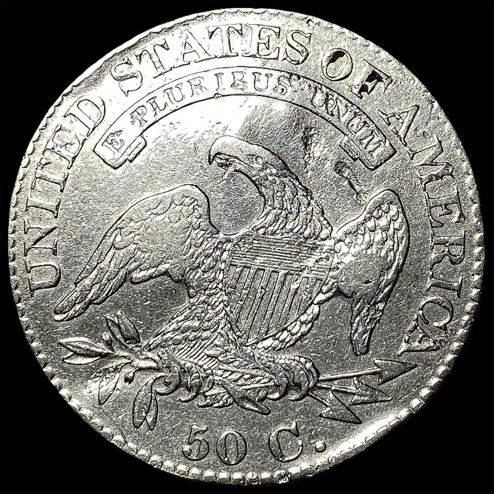 1825 Capped Bust Half Dollar HIGH GRADE - 2