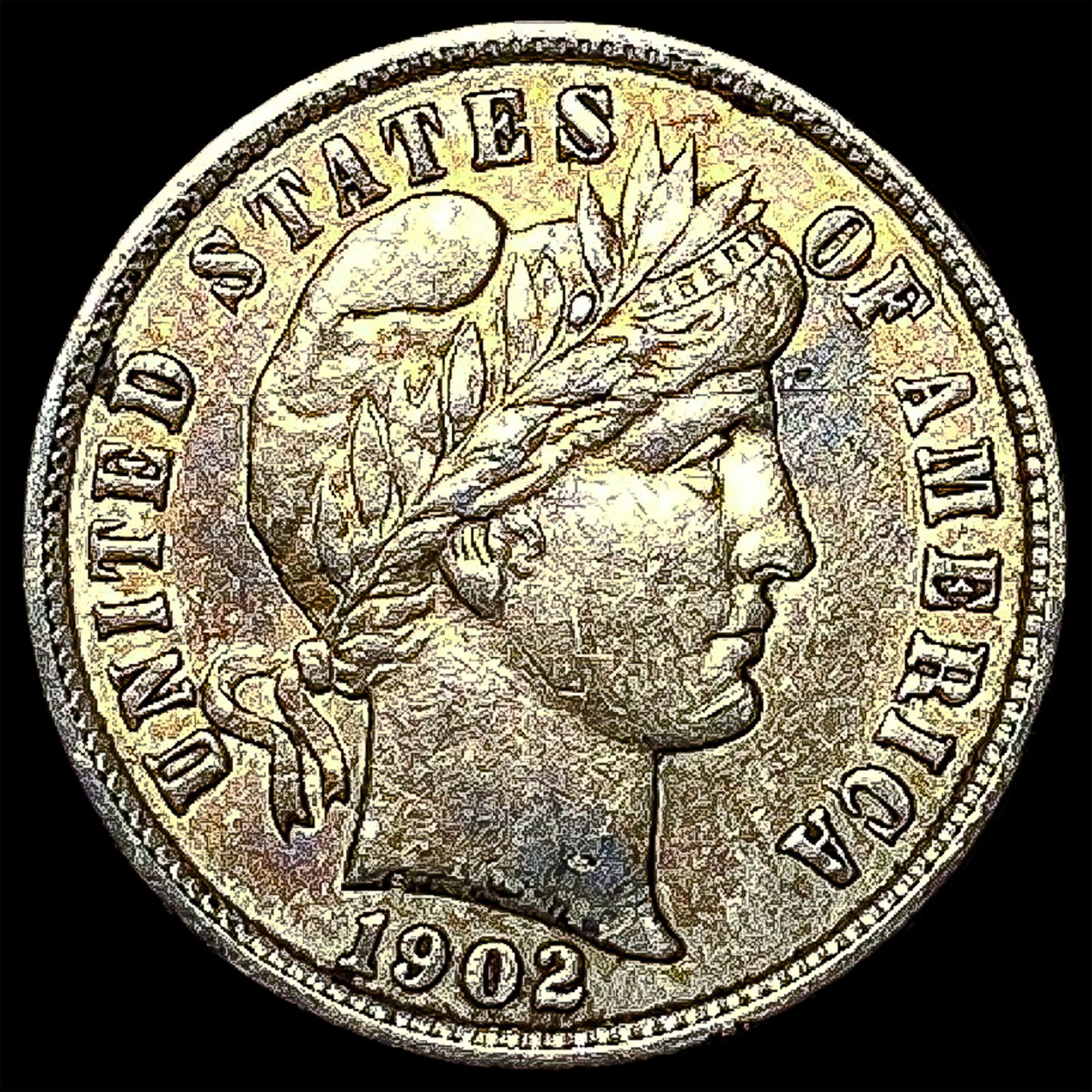 1902 Barber Dime CLOSELY UNCIRCULATED (1 of 2)