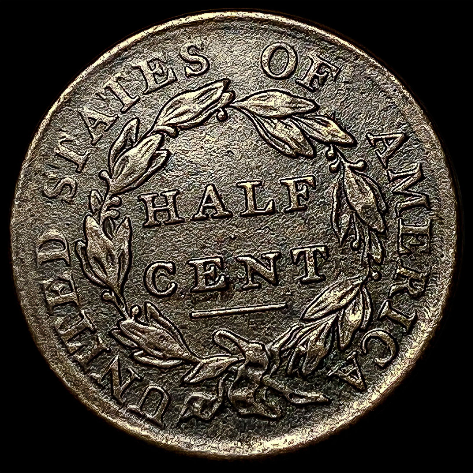 1809 Classic Head Half Cent ABOUT UNCIRCULATED - 2