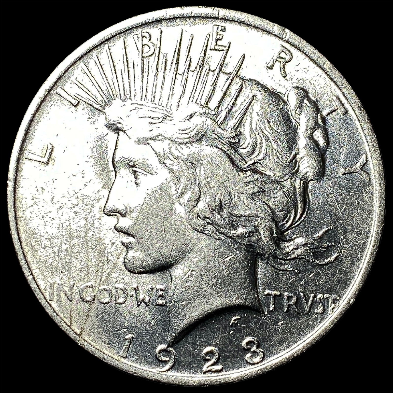 1923 Silver Peace Dollar UNCIRCULATED: 1923 Silver Peace Dollar UNCIRCULATED