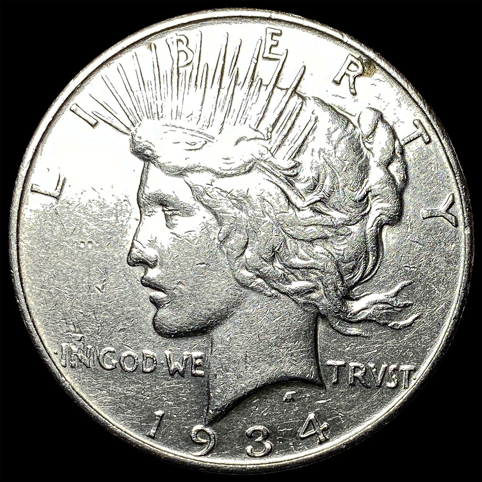 1934-D Peace Silver Dollar UNCIRCULATED (1 of 2)