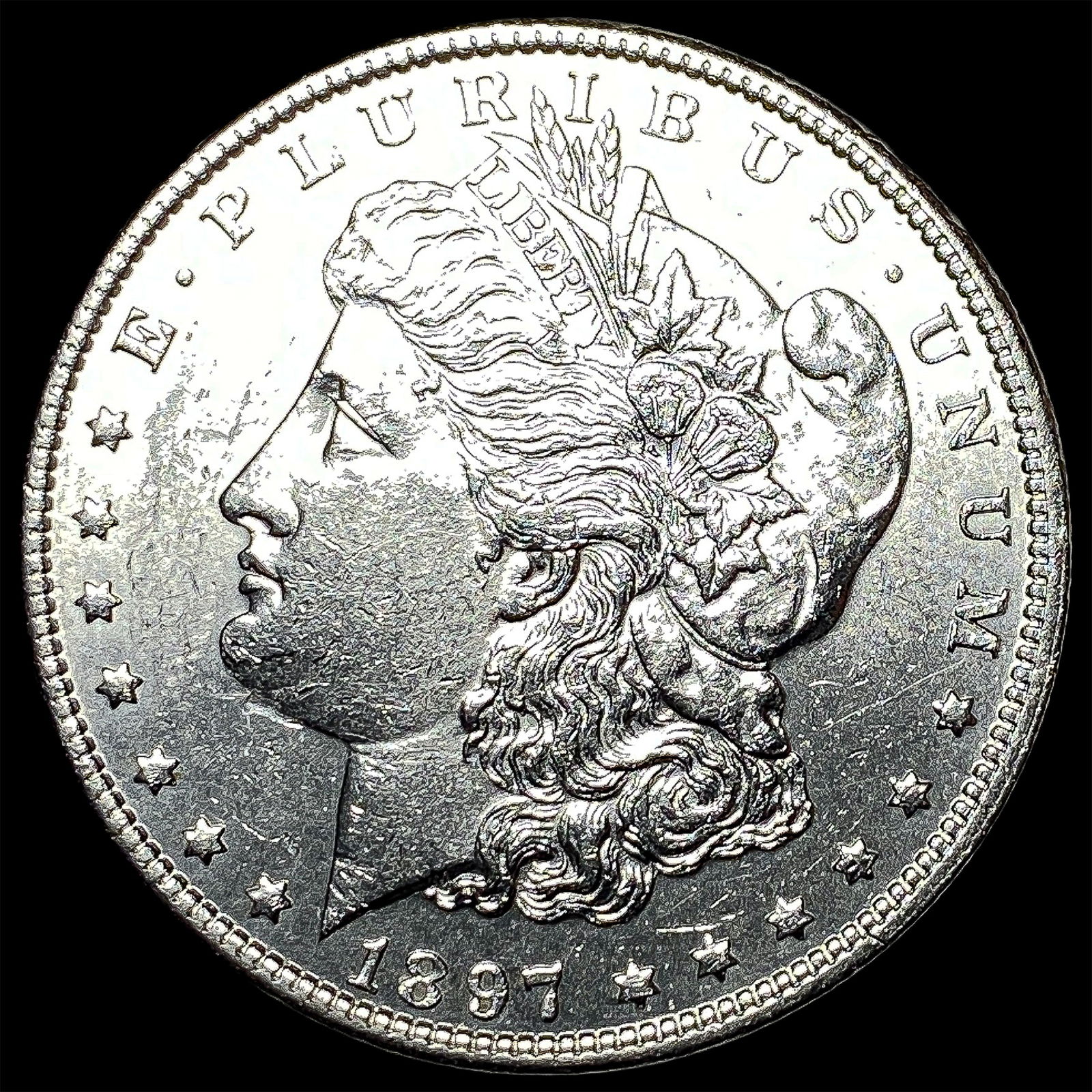 1897 Morgan Silver Dollar UNCIRCULATED: 1897 Morgan Silver Dollar UNCIRCULATED