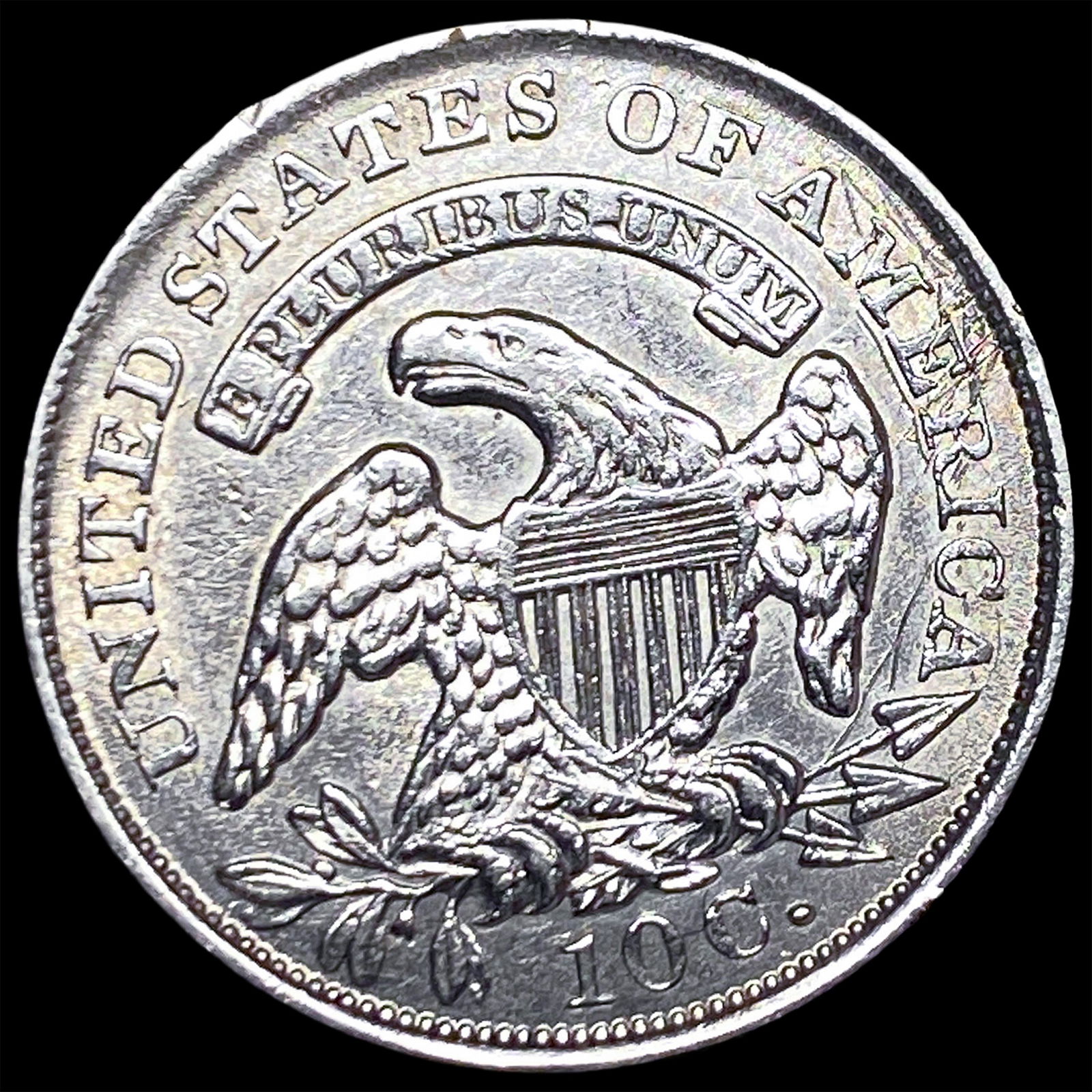 1835 Capped Bust Dime CLOSELY UNCIRCULATED - 2