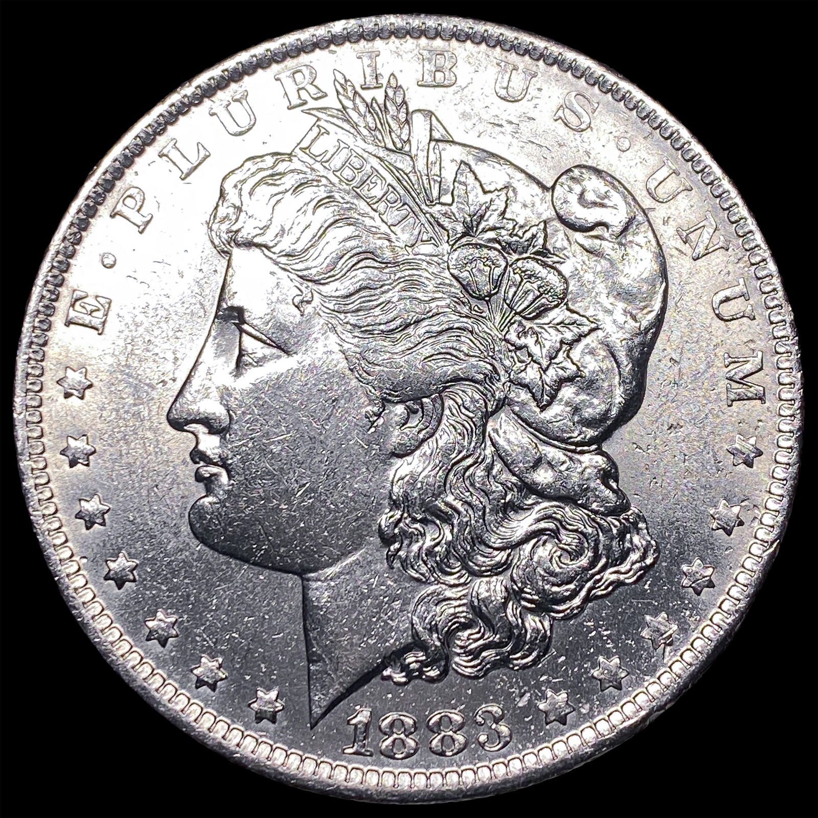 1883-S Silver Morgan Dollar CLOSELY UNCIRCULATED: 1883-S Silver Morgan Dollar CLOSELY UNCIRCULATED
