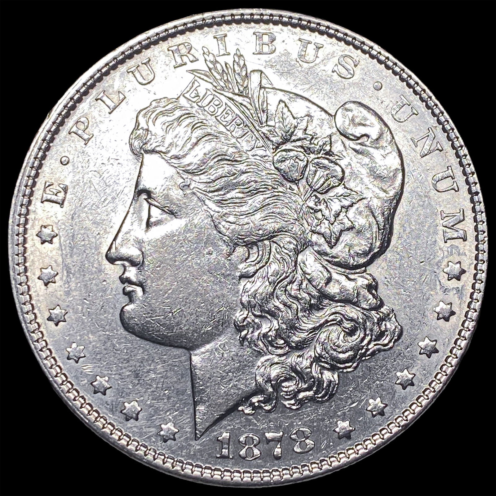 1878-S Silver Morgan Dollar UNCIRCULATED: 1878-S Silver Morgan Dollar UNCIRCULATED