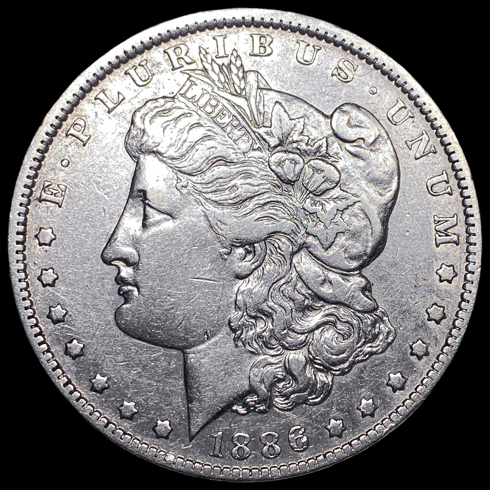 1886-O Silver Morgan Dollar CLOSELY UNCIRCULATED: 1886-O Silver Morgan Dollar CLOSELY UNCIRCULATED