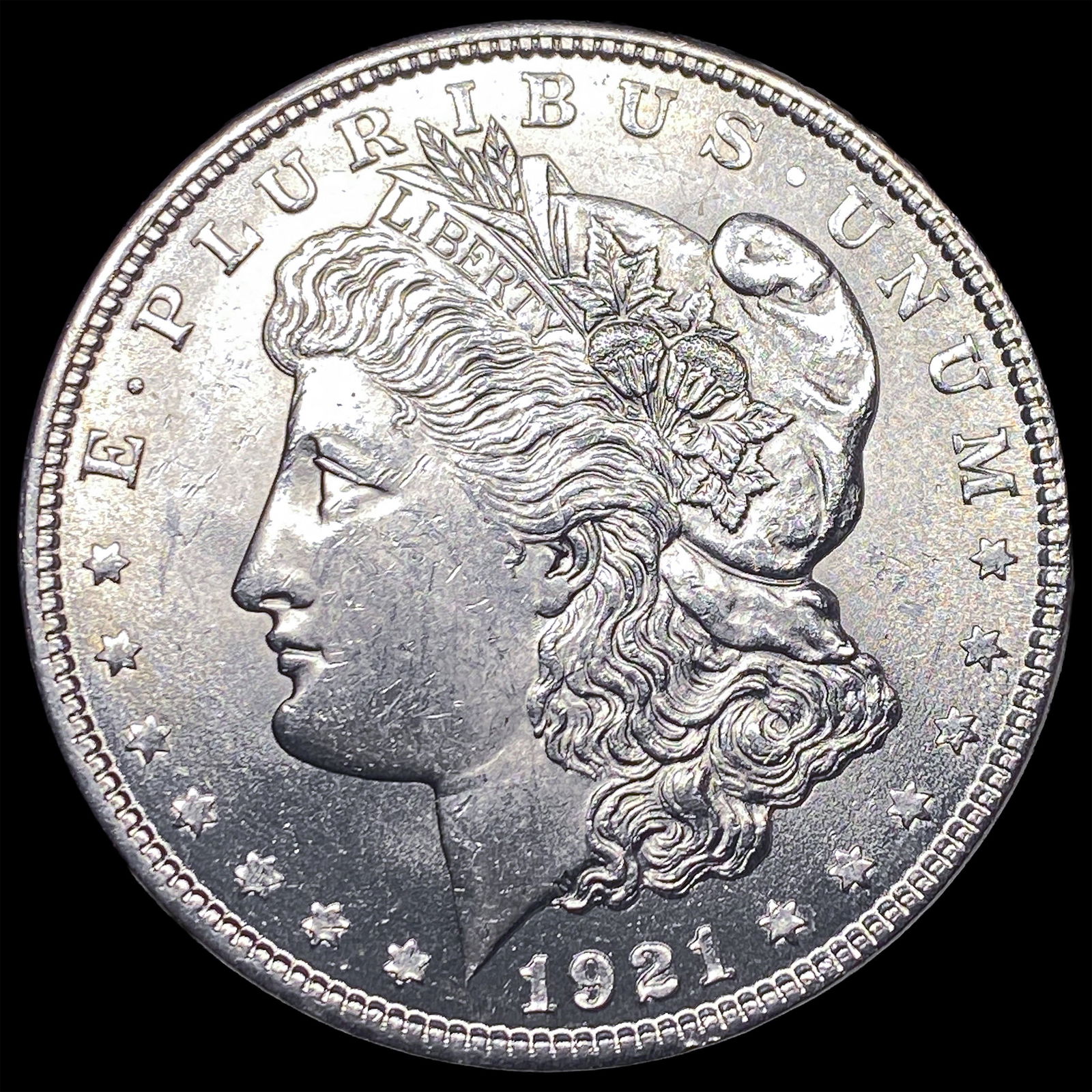 1921 Silver Morgan Dollar UNCIRCULATED: 1921 Silver Morgan Dollar UNCIRCULATED