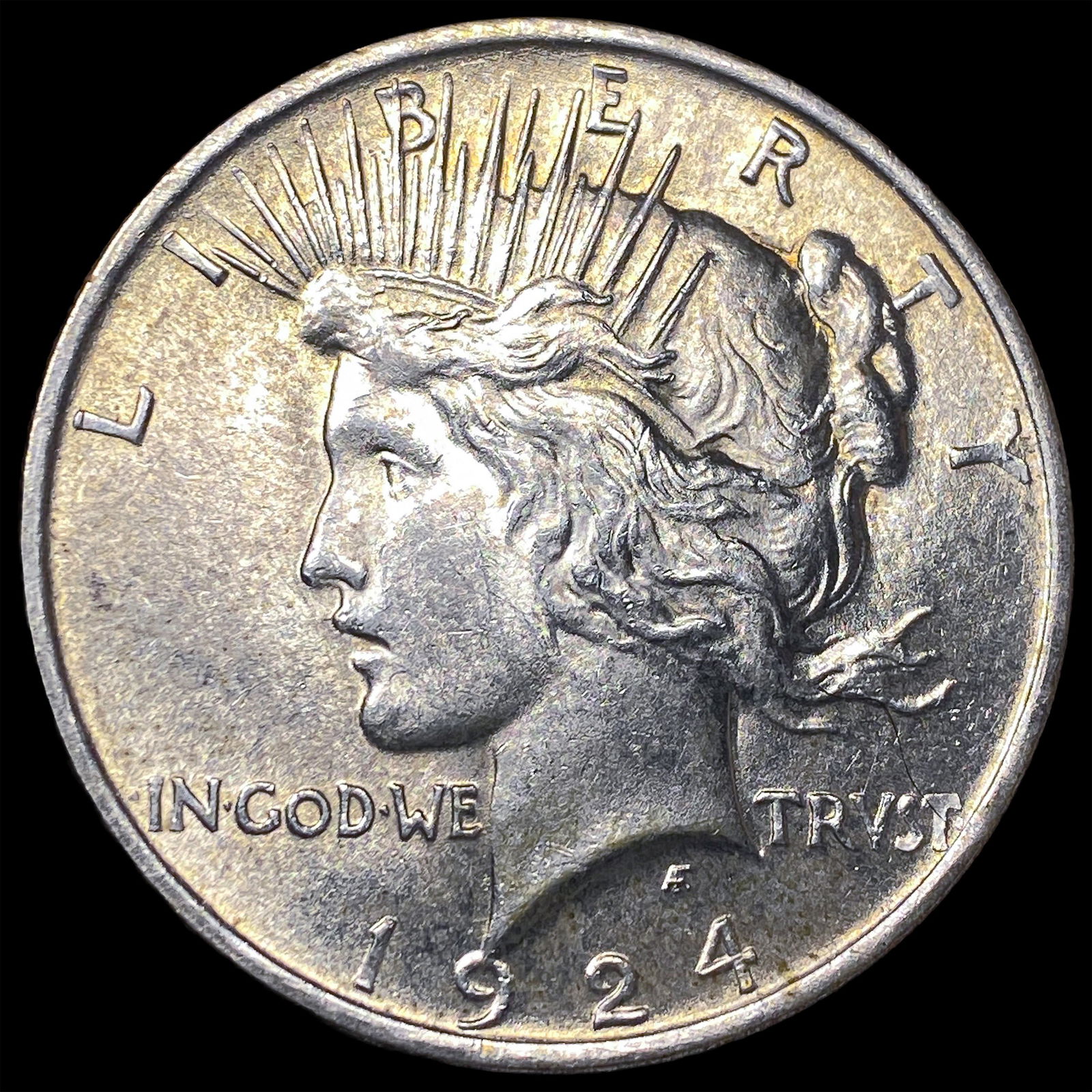 1924 Silver Peace Dollar UNCIRCULATED (1 of 2)