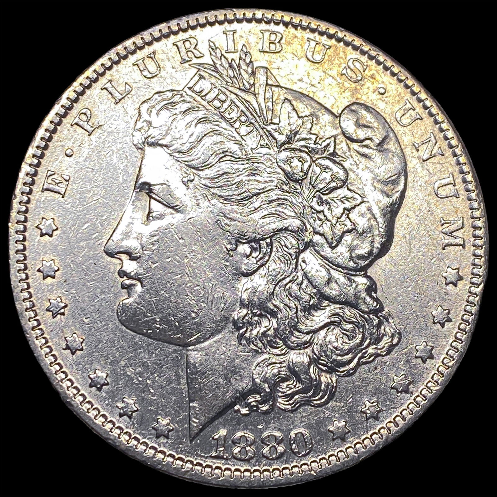 1880-O Micro O Silver Morgan Dollar UNCIRCULATED (1 of 2)
