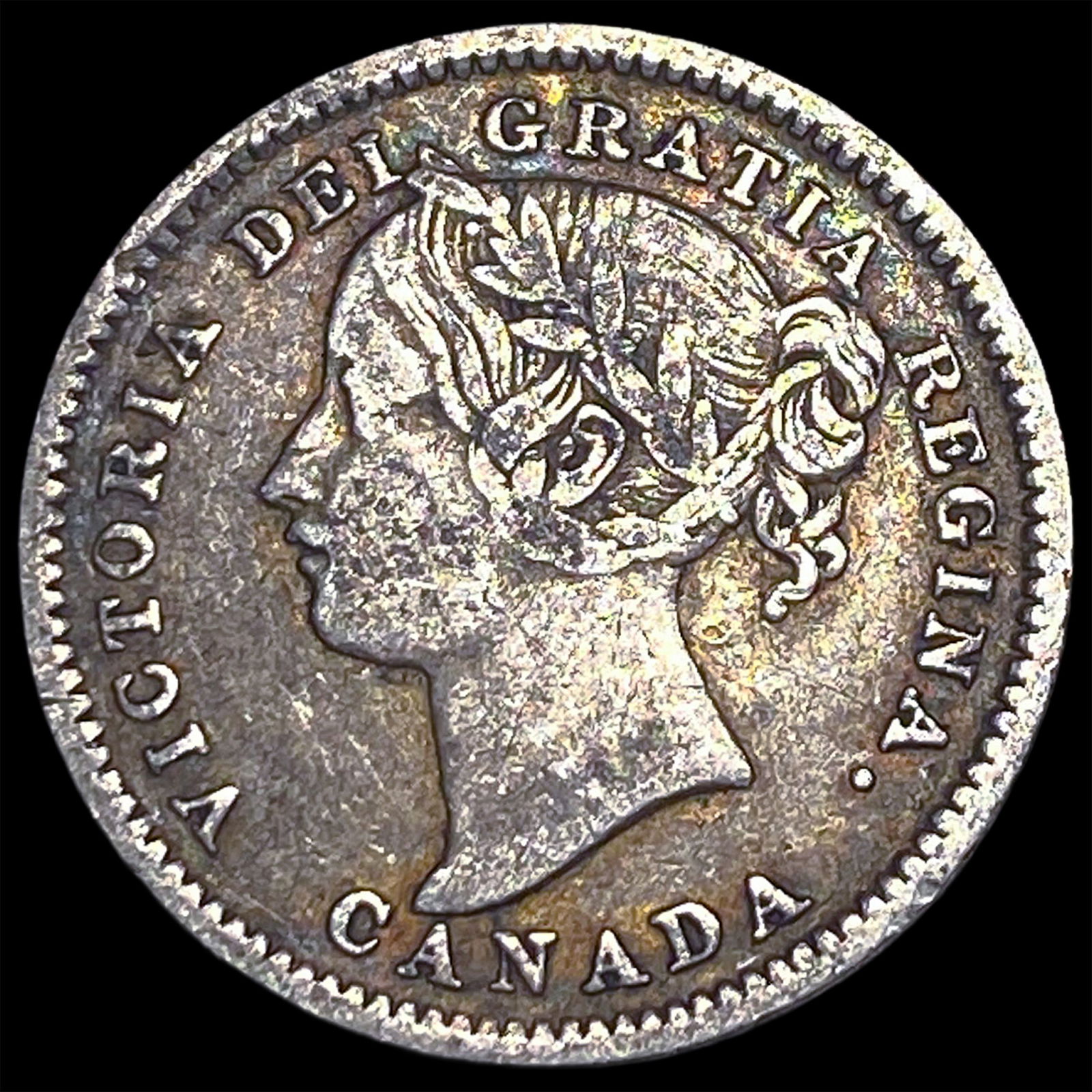 1901 Canada Silver 10 Cents ABOUT UNCIRCULATED (1 of 2)
