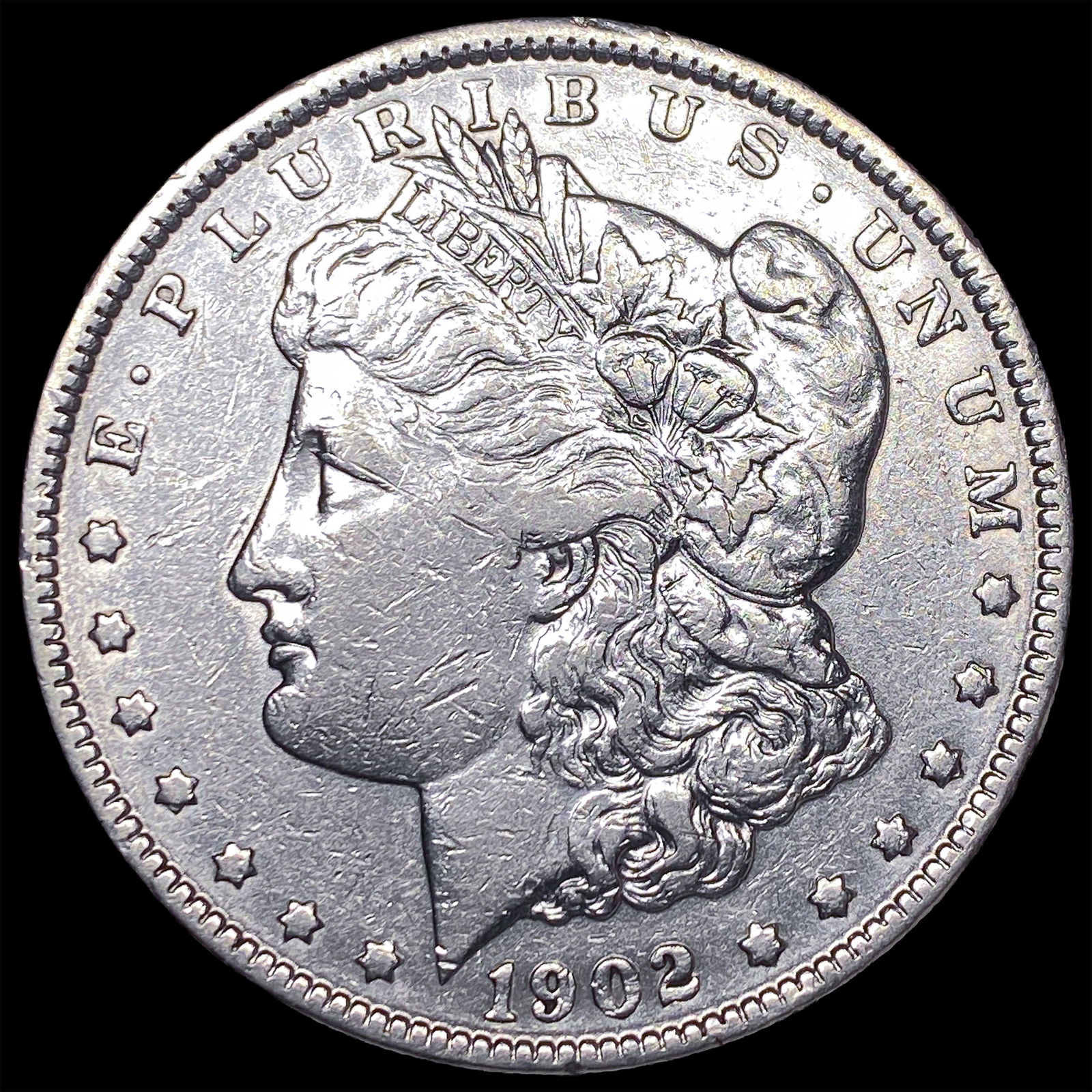 1902 Silver Morgan Dollar CLOSELY UNCIRCULATED (1 of 2)