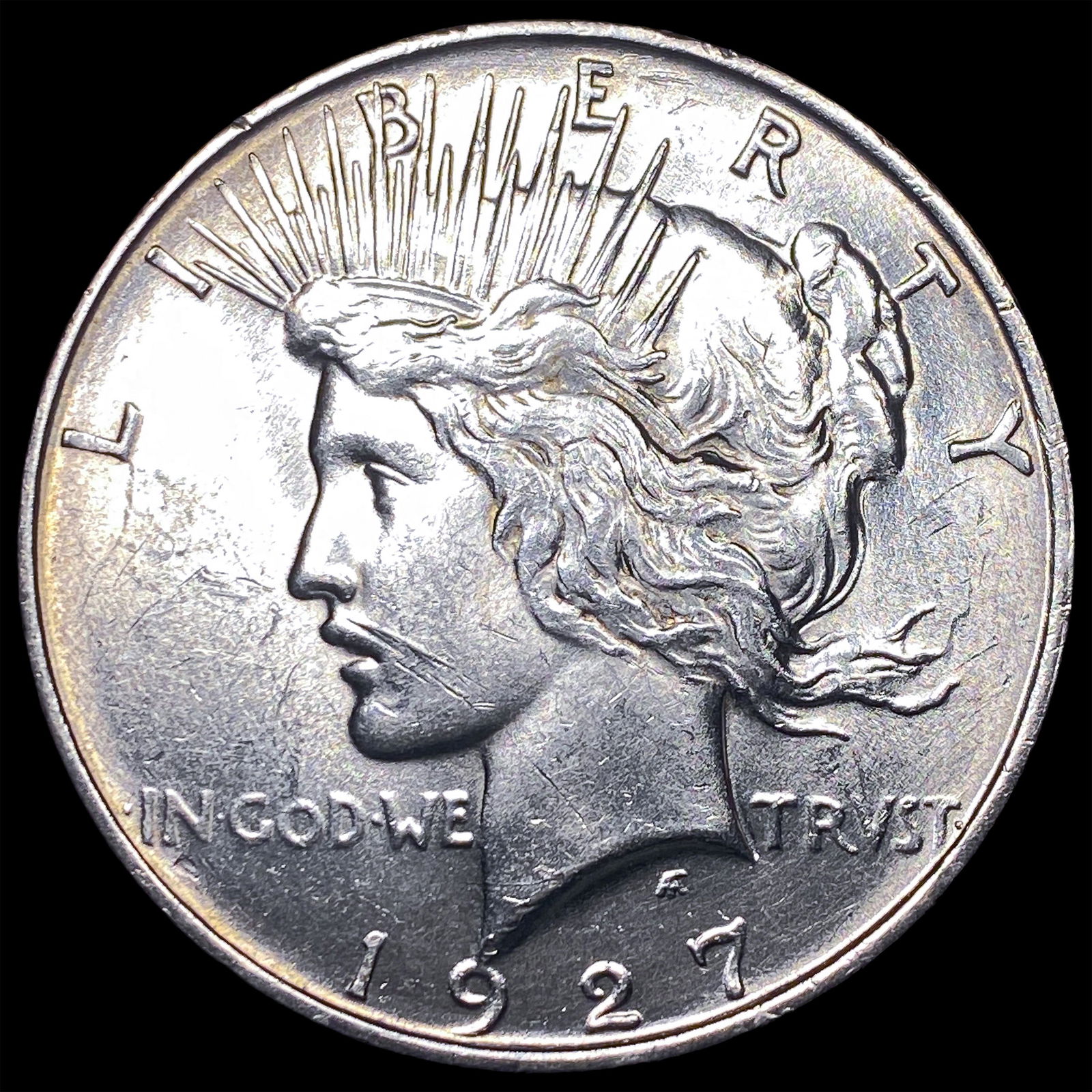 1927-D Peace Silver Dollar CLOSELY UNCIRCULATED (1 of 2)
