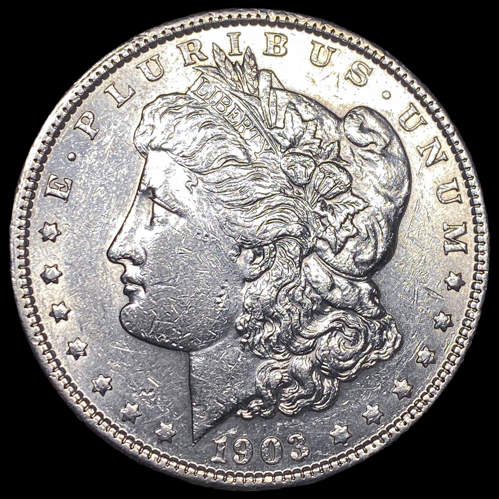 1903 Morgan Silver Dollar CLOSELY UNCIRCULATED (1 of 2)