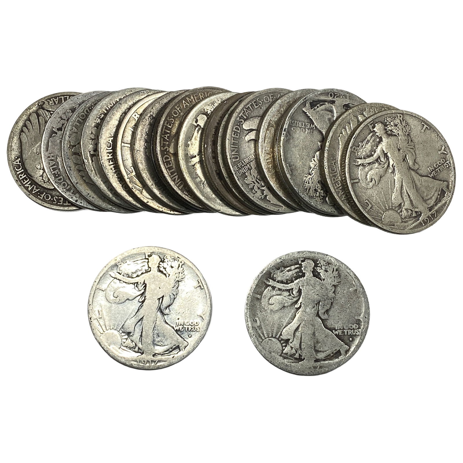 Roll of 20 Walking Liberty 50C: Roll of 20 Walking Liberty 50C