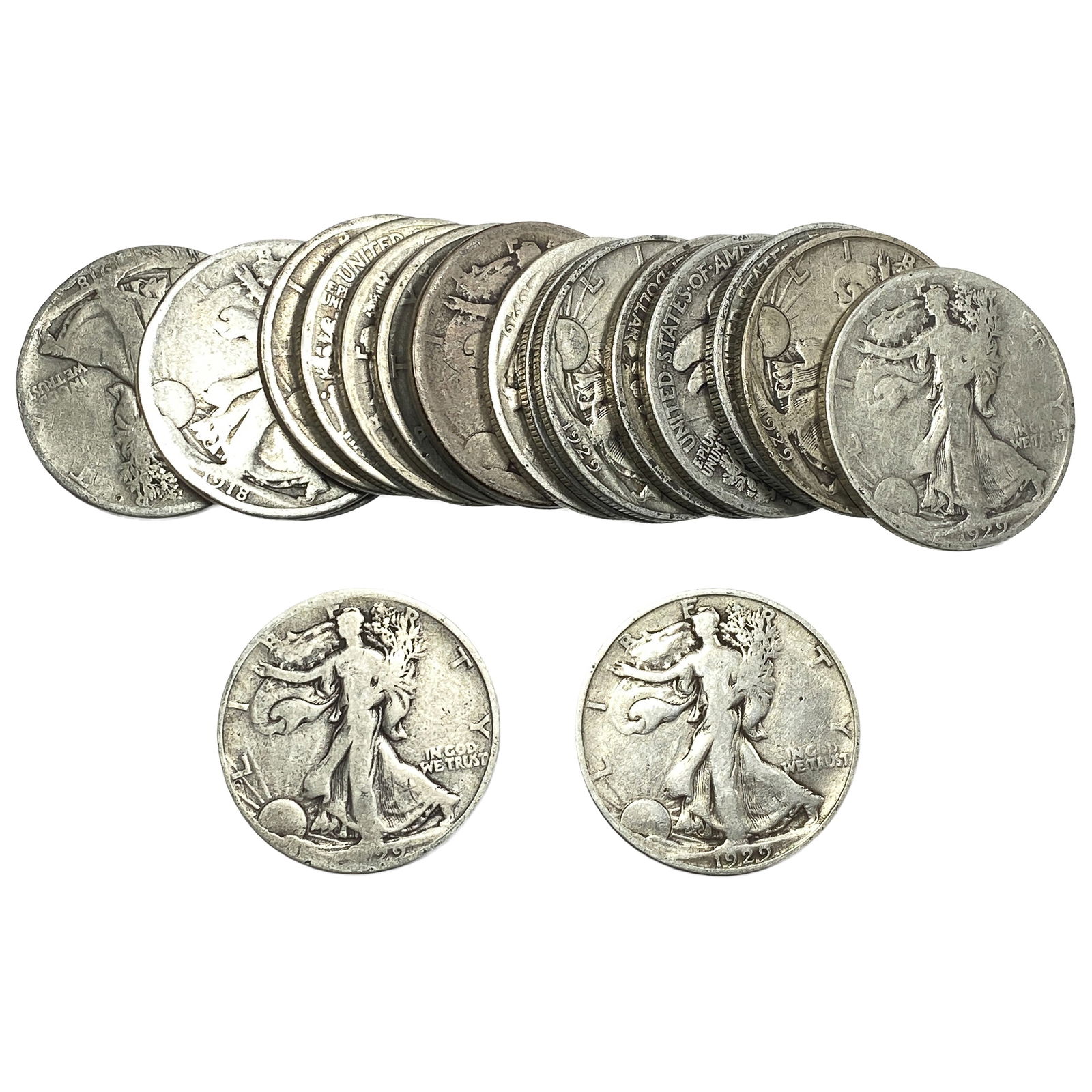 Roll of 20 Walking Liberty 50C: Roll of 20 Walking Liberty 50C