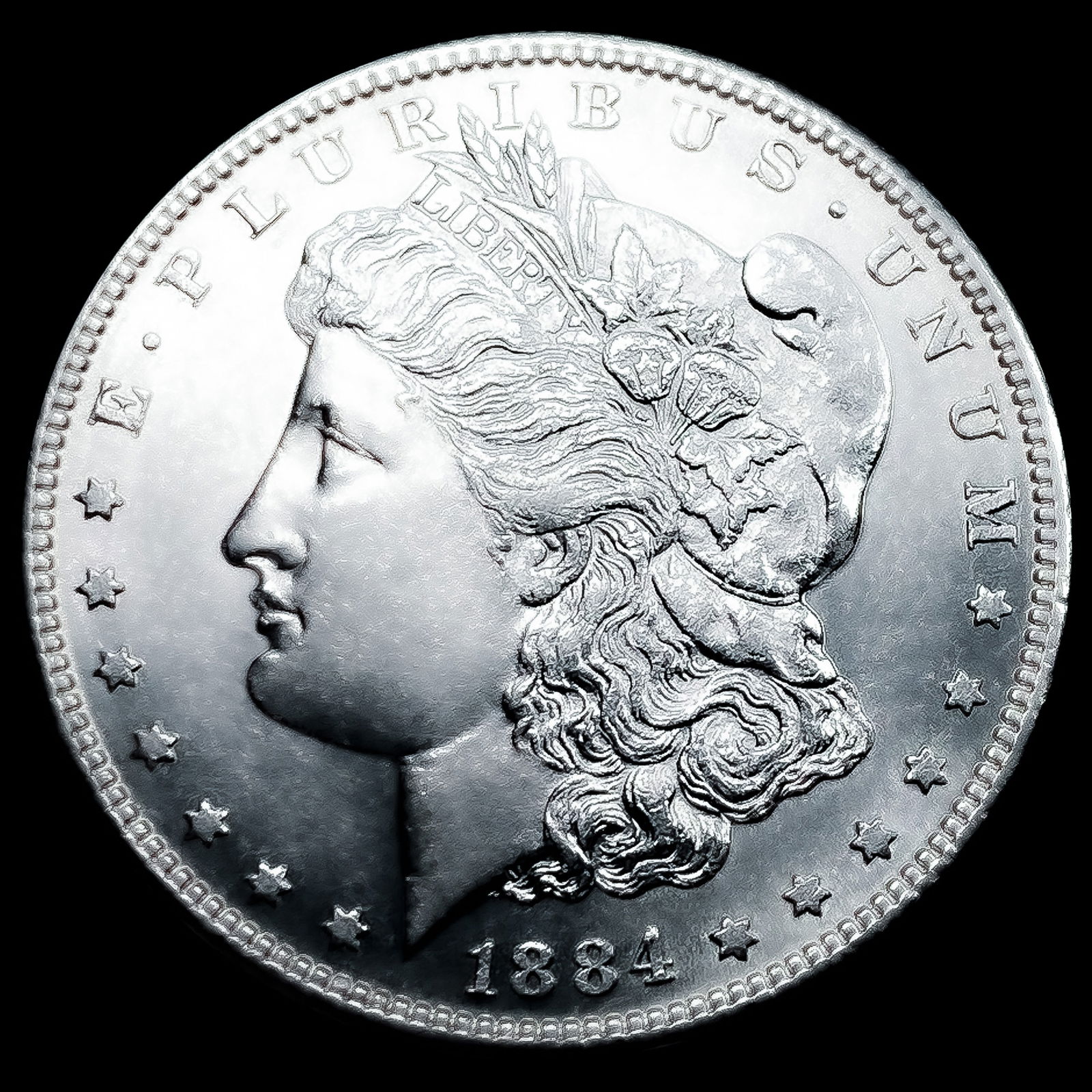 1884-S Morgan Silver Dollar (1 of 2)