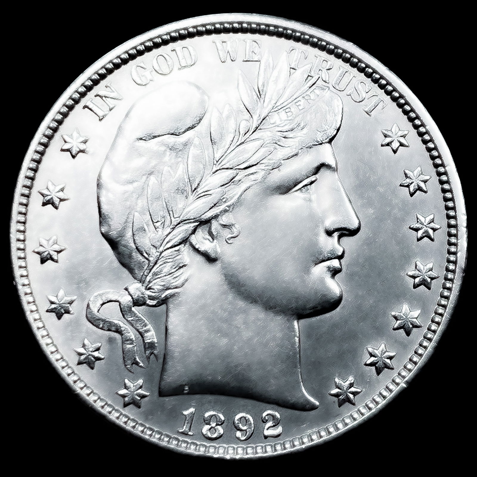 1892-O Barber Half Dollar (1 of 2)