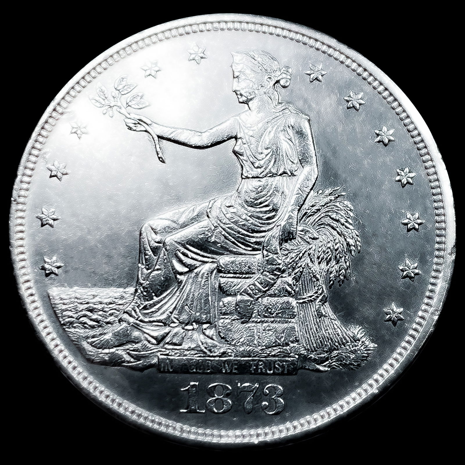 1873 Silver Trade Dollar: 1873 Silver Trade Dollar