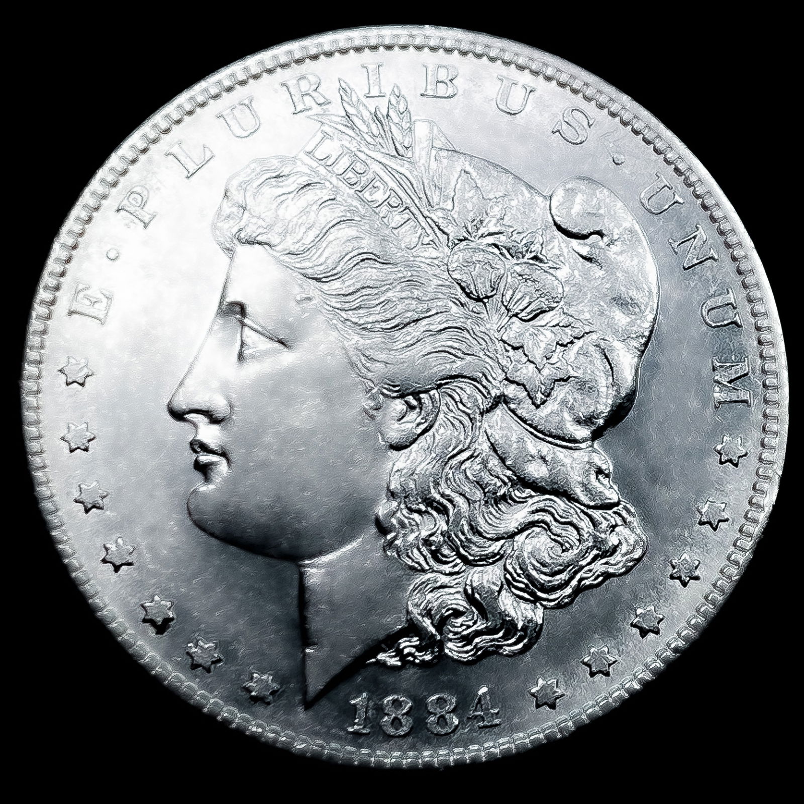 1884-S Morgan Silver Dollar (1 of 2)