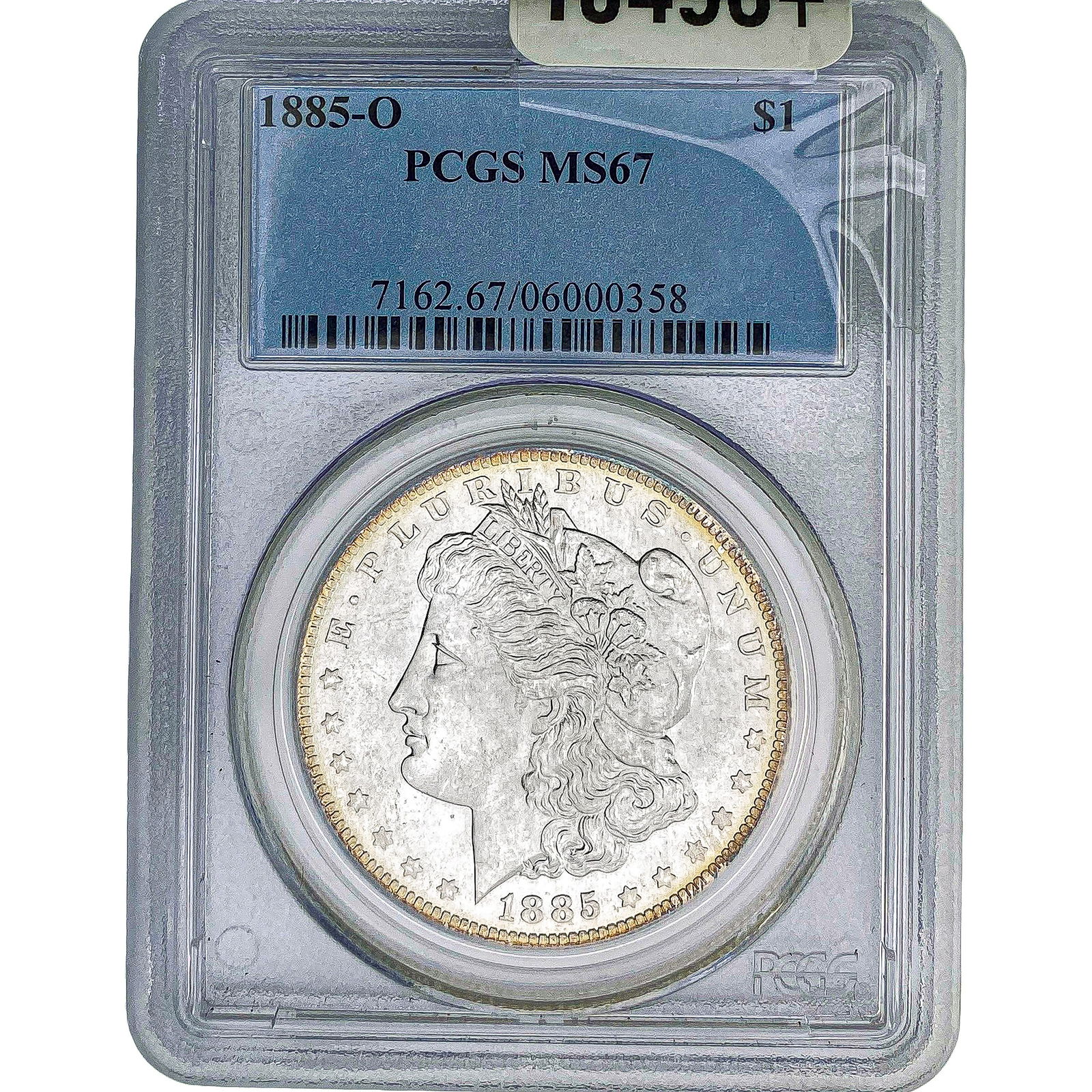1885-O Morgan Silver Dollar PCGS MS67 (1 of 2)