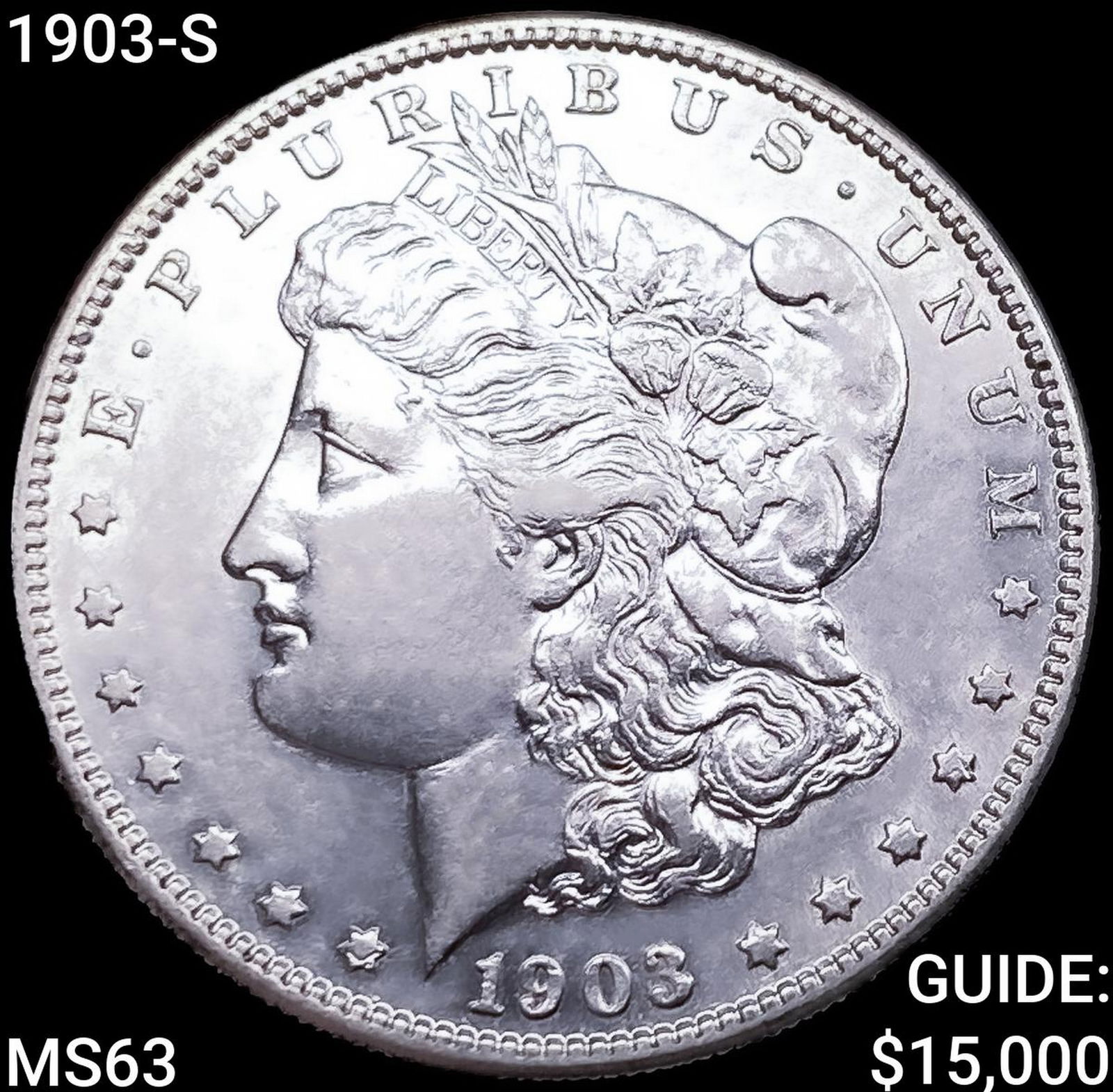 1903-S Morgan Silver Dollar CHOICE BU (1 of 2)