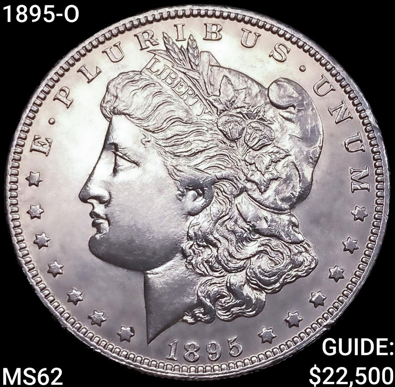 1895-O Morgan Silver Dollar UNCIRCULATED (1 of 2)