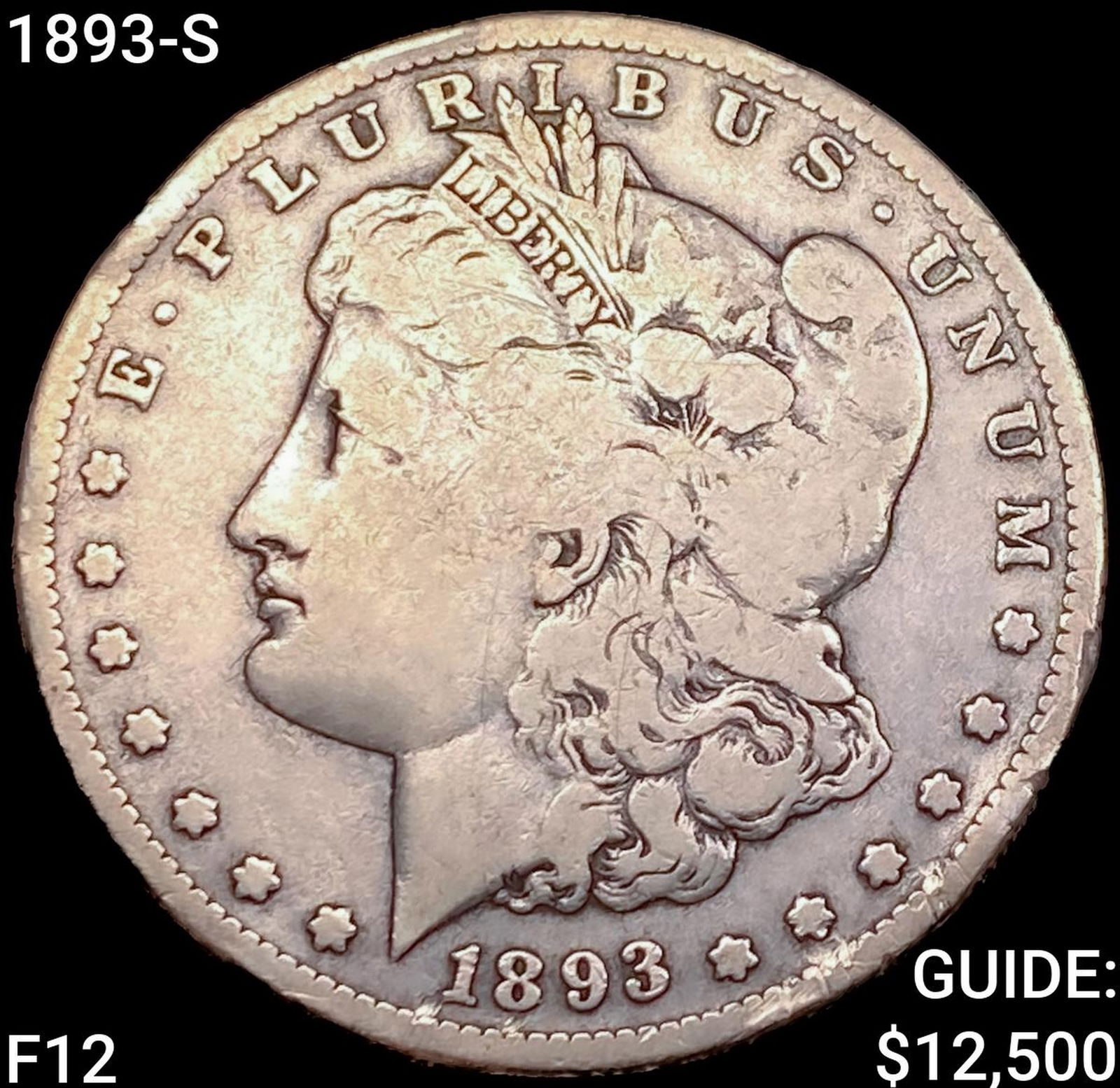 1893-S Morgan Silver Dollar NICELY CIRCULATED: 1893-S Morgan Silver Dollar NICELY CIRCULATED