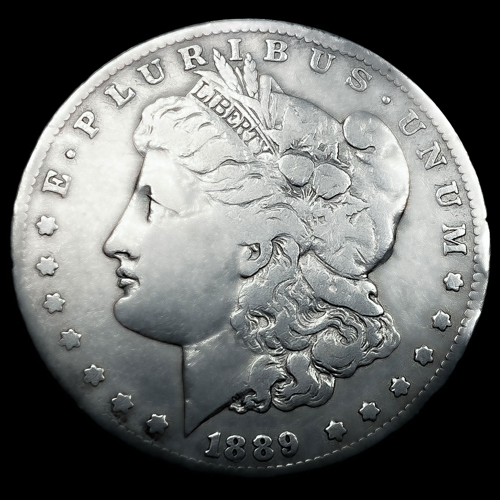 1889-CC Morgan Silver Dollar: 1889-CC Morgan Silver Dollar